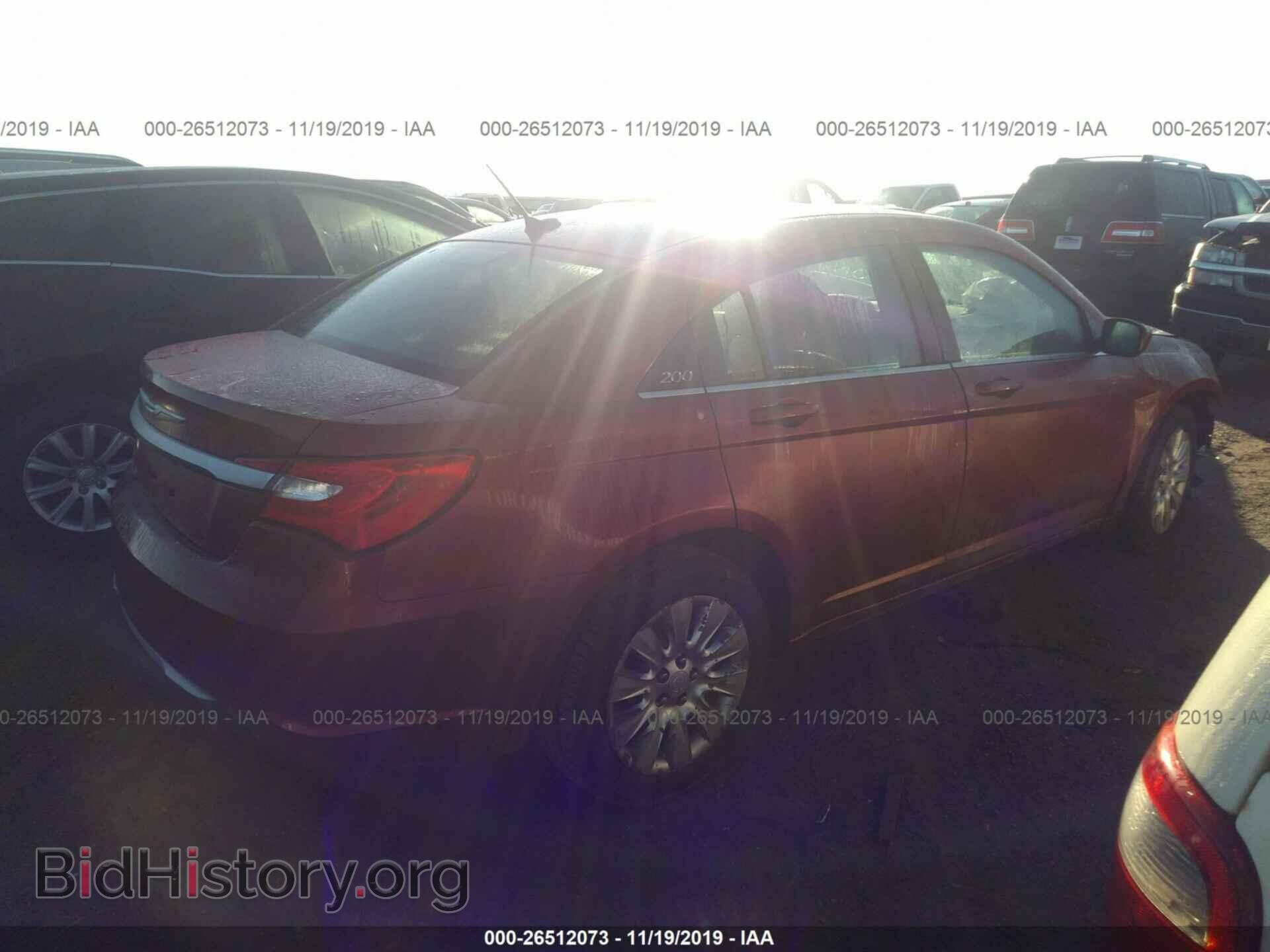 2012 CHRYSLER 200 - VIN: 1C3CCBAB4CN170793 - Фото 4