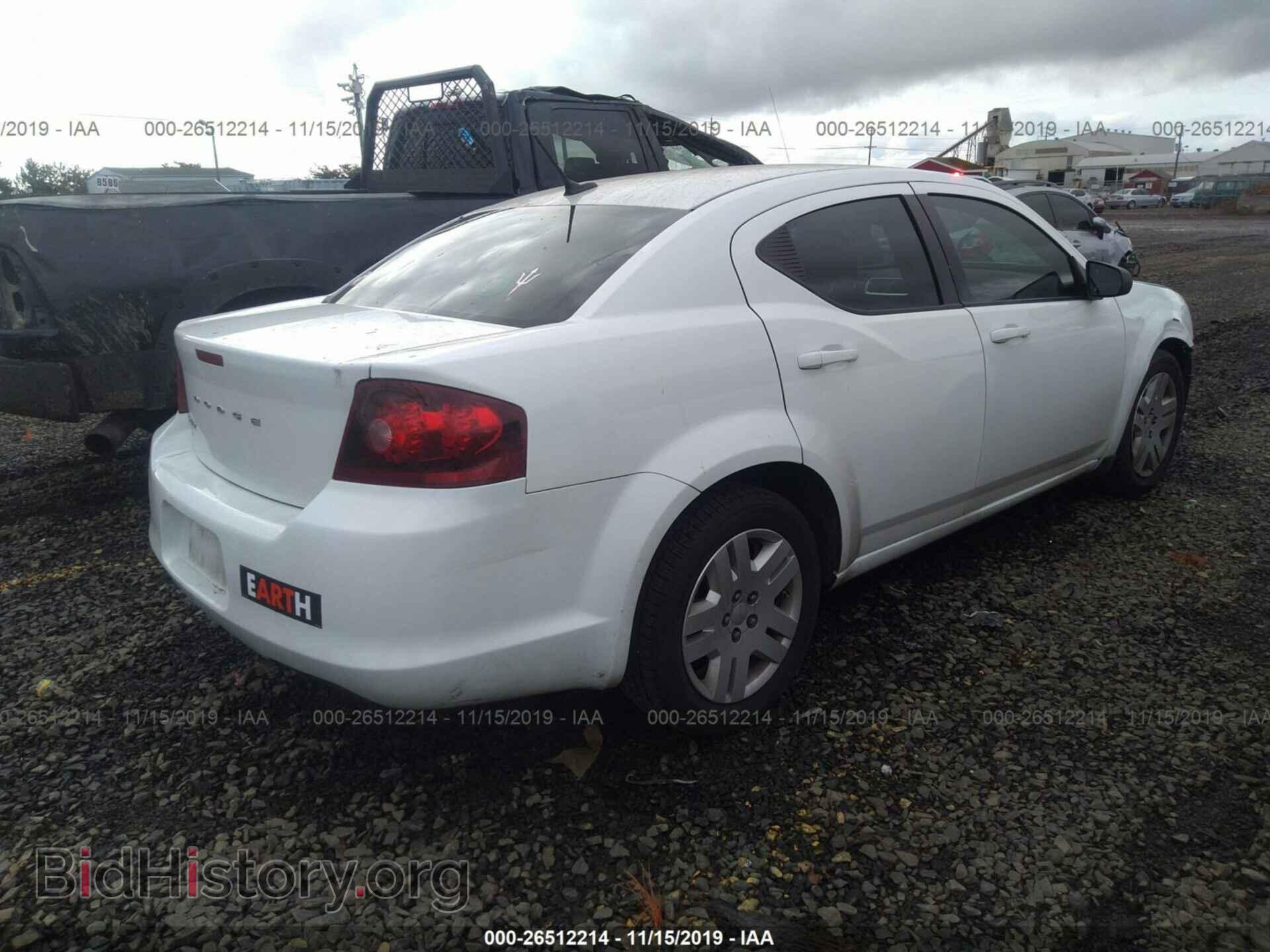 2012 DODGE AVENGER - VIN: 1C3CDZABXCN331766 - Фото 4