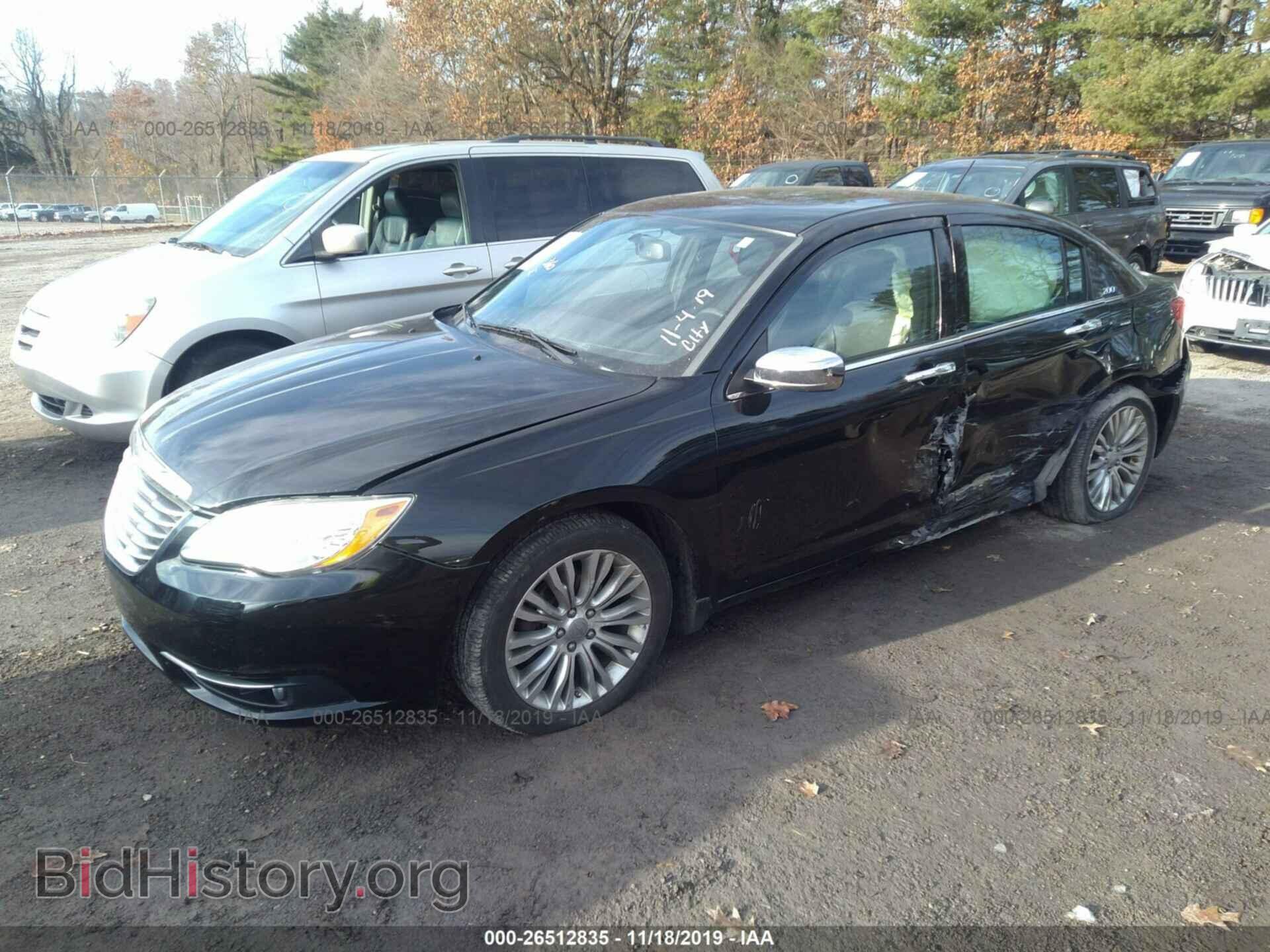 2012 CHRYSLER 200 - VIN: 1C3CCBCB3CN161399 - Фото 2