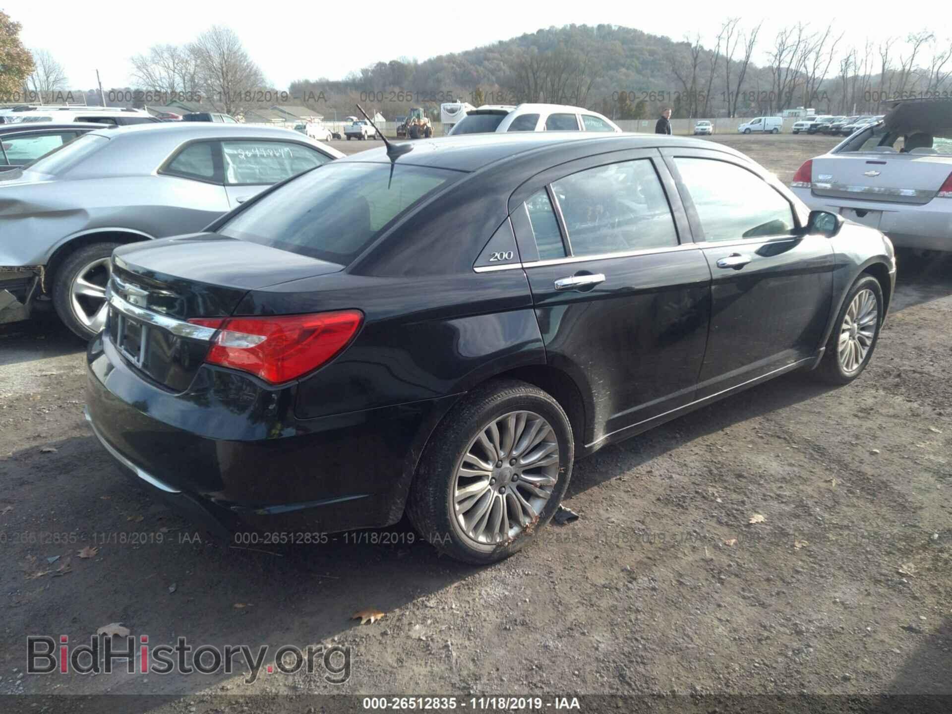 2012 CHRYSLER 200 - VIN: 1C3CCBCB3CN161399 - Фото 4