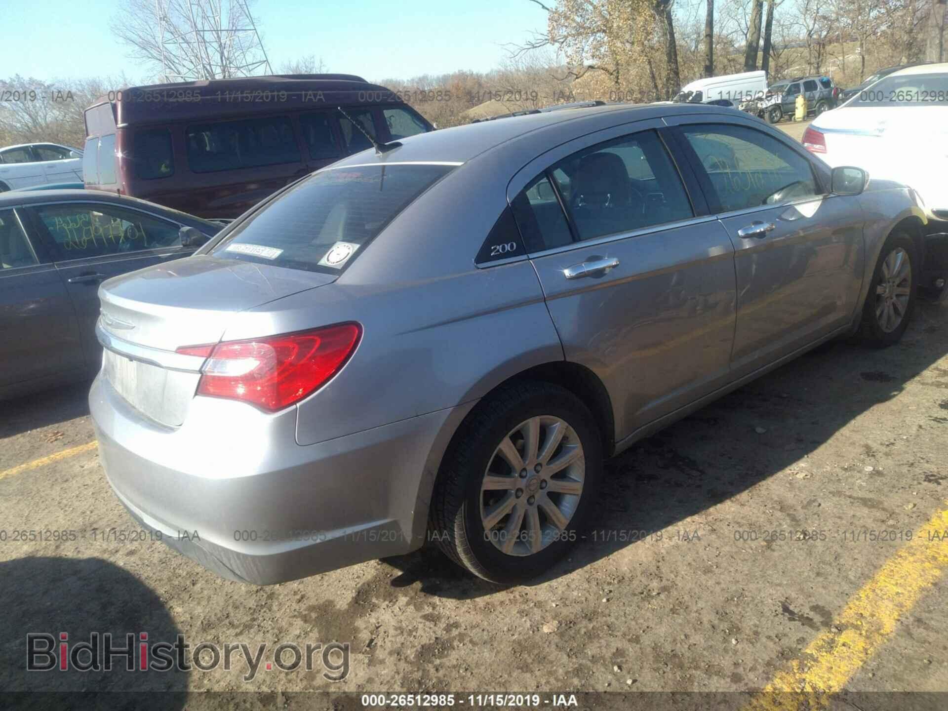 2013 CHRYSLER 200 - VIN: 1C3CCBCG7DN521996 - Фото 4