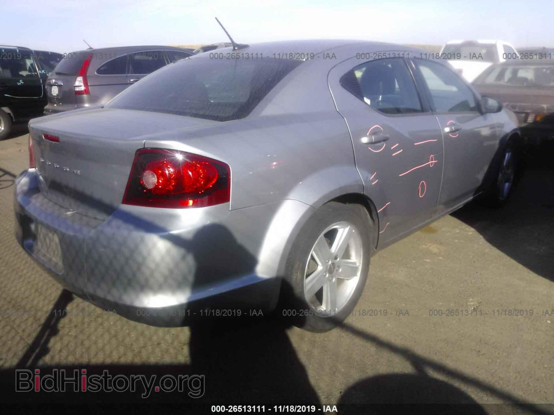2013 DODGE AVENGER - VIN: 1C3CDZABXDN706993 - Фото 4