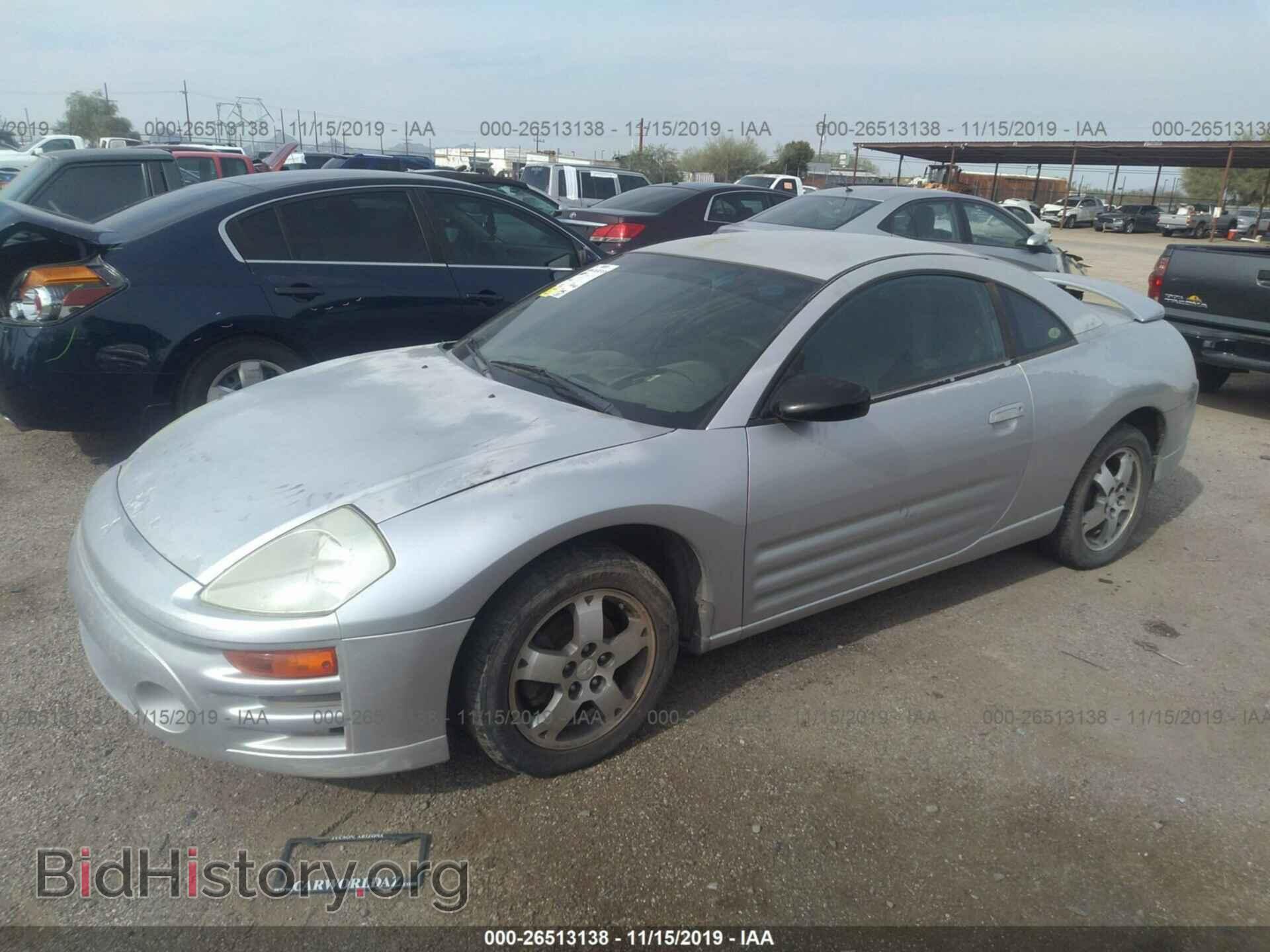 2003 MITSUBISHI ECLIPSE - VIN: 4A3AC44G13E014164 - Photo 2