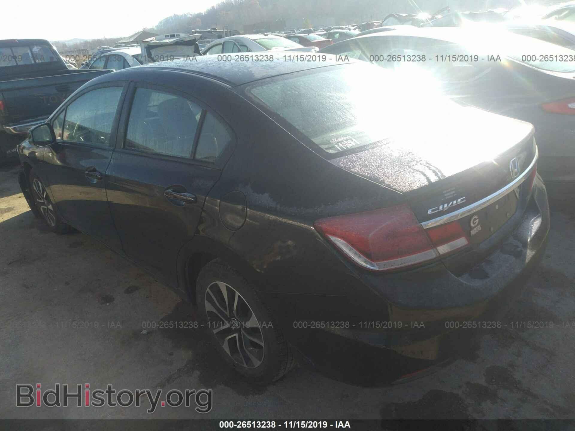 2013 HONDA CIVIC - VIN: 19XFB2F85DE069549 - Фото 3