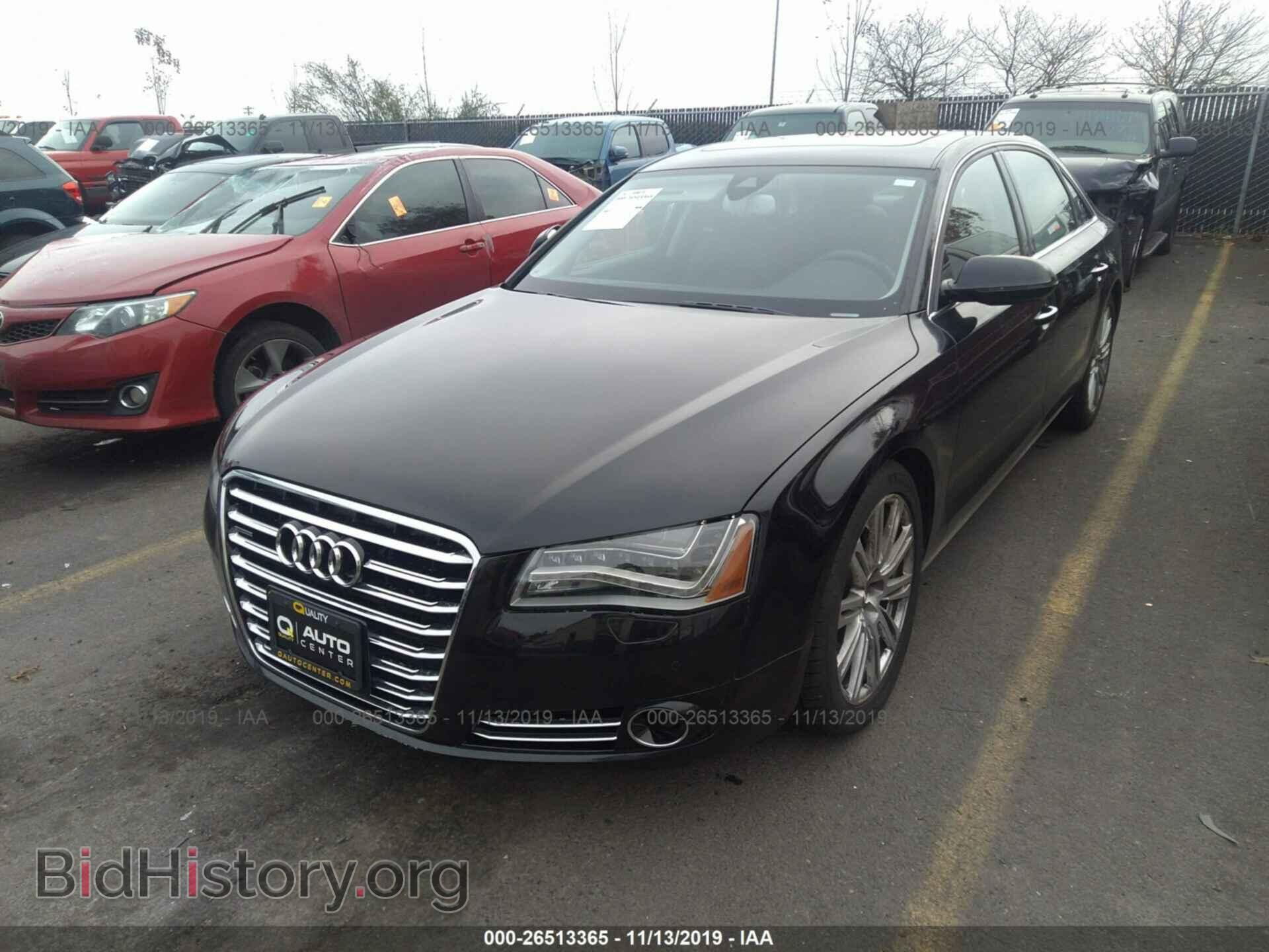 2013 Audi A8 - VIN: WAUR2AFD6DN020311 - Photo 2