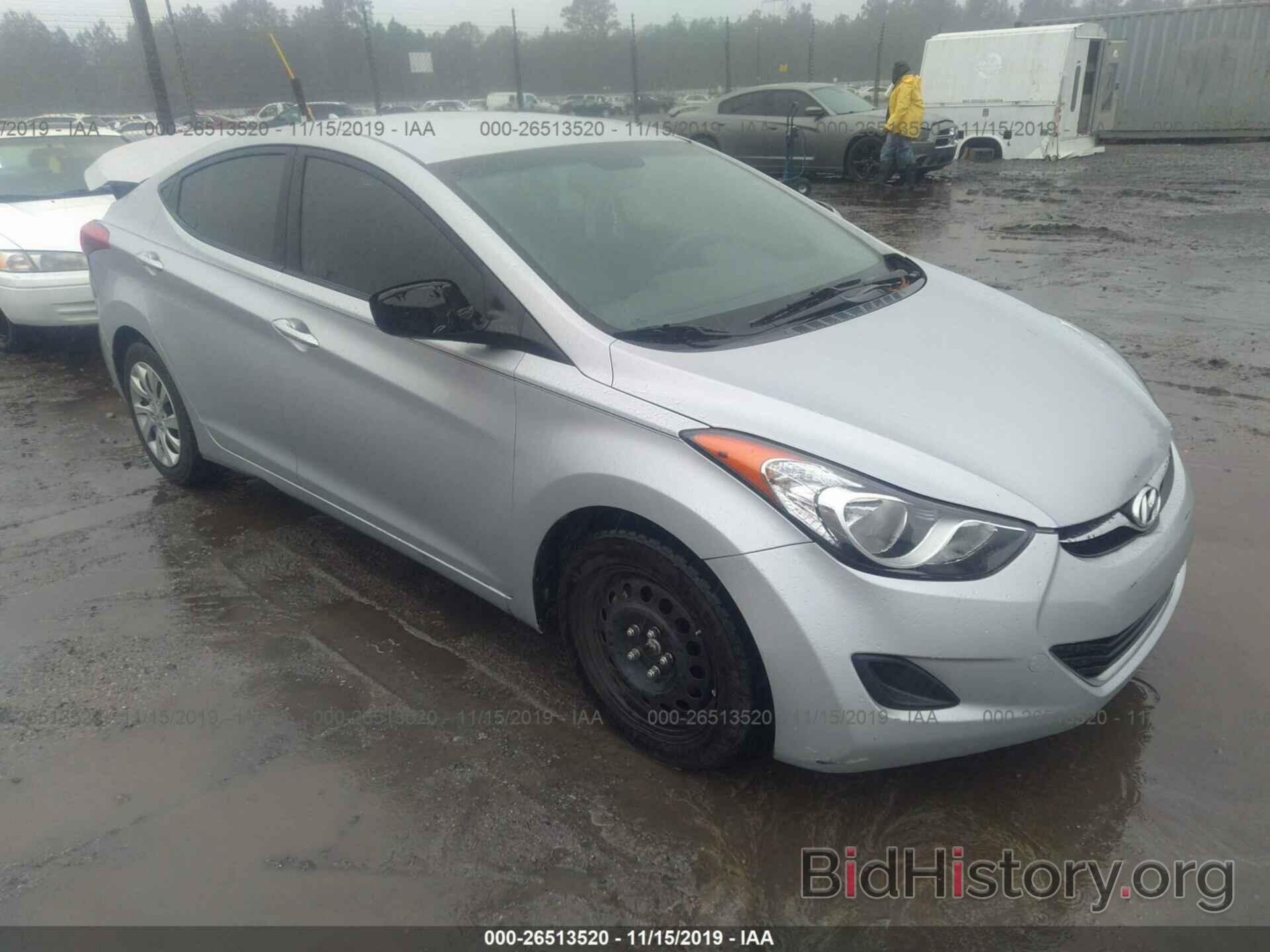 Photo 5NPDH4AE4CH067770 - HYUNDAI ELANTRA 2012