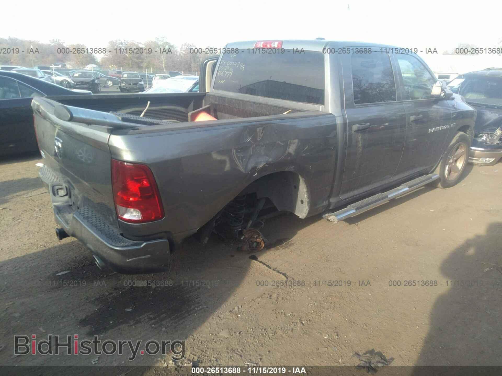 2012 DODGE RAM 1500 - VIN: 1C6RD6KT5CS166777 - Фото 4