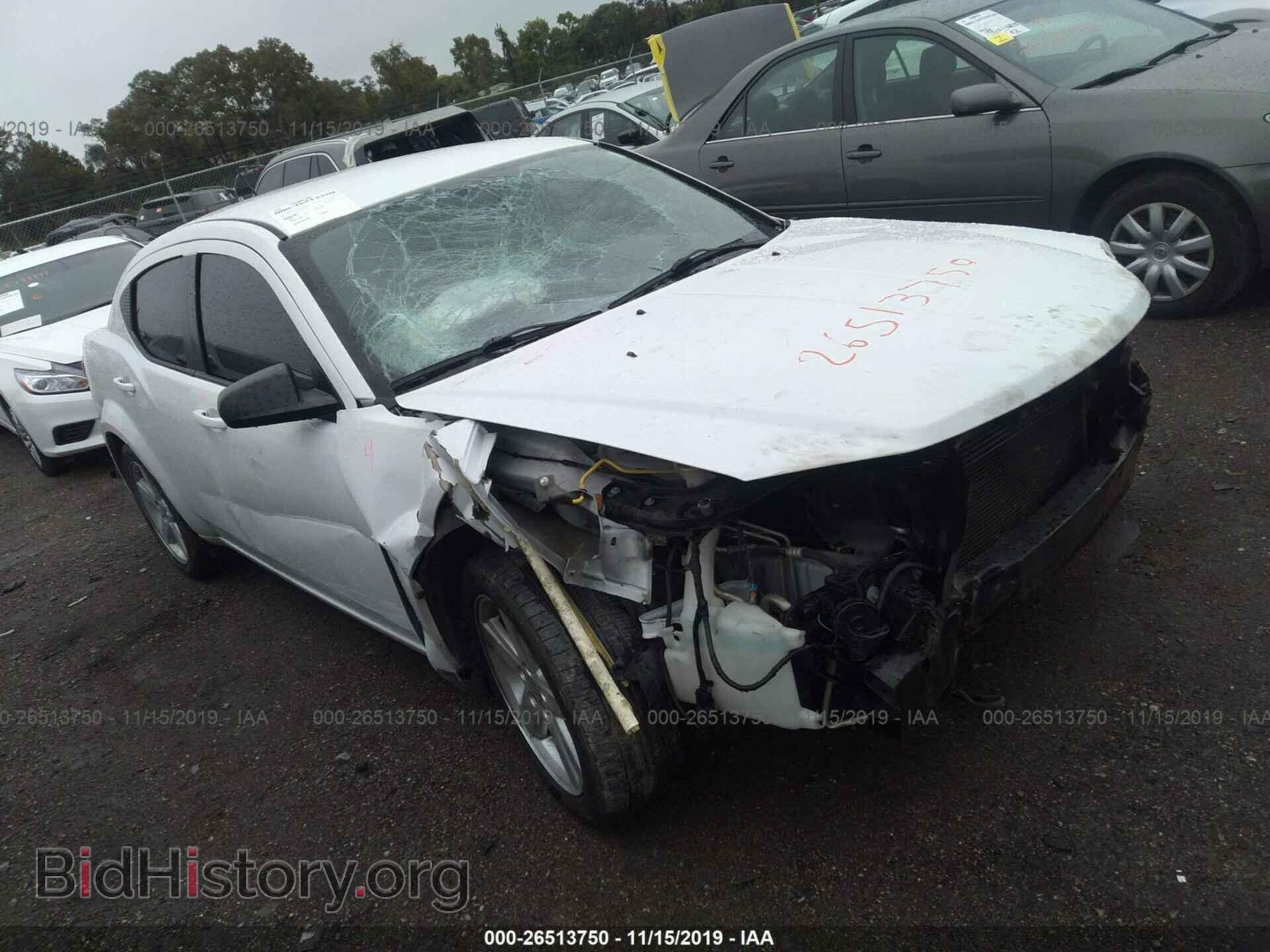 Фотография 1C3CDZABXDN625962 - DODGE AVENGER 2013