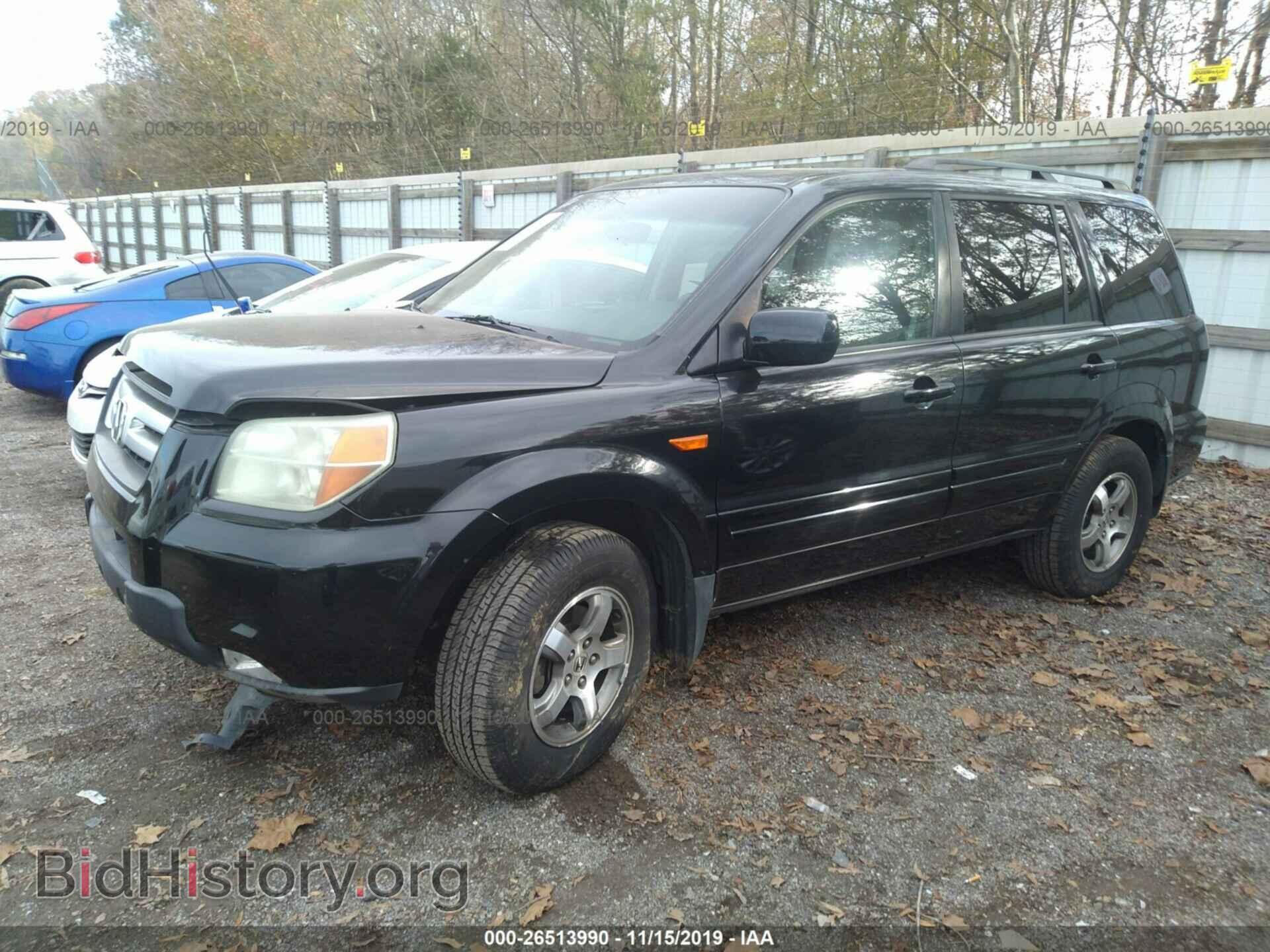 2006 HONDA PILOT - VIN: 5FNYF18516B023059 - Фото 2