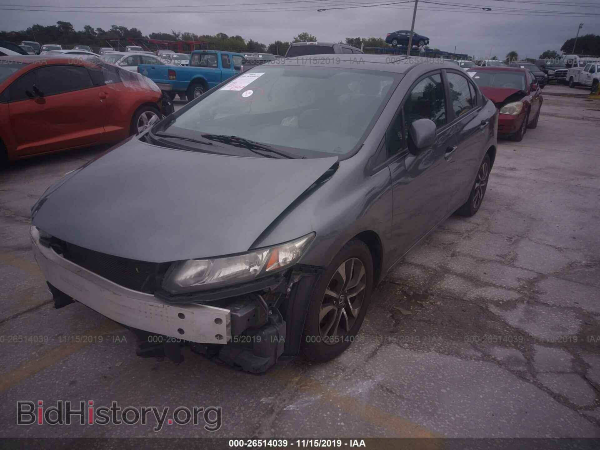 2013 HONDA CIVIC - VIN: 19XFB2F85DE243135 - Фото 2