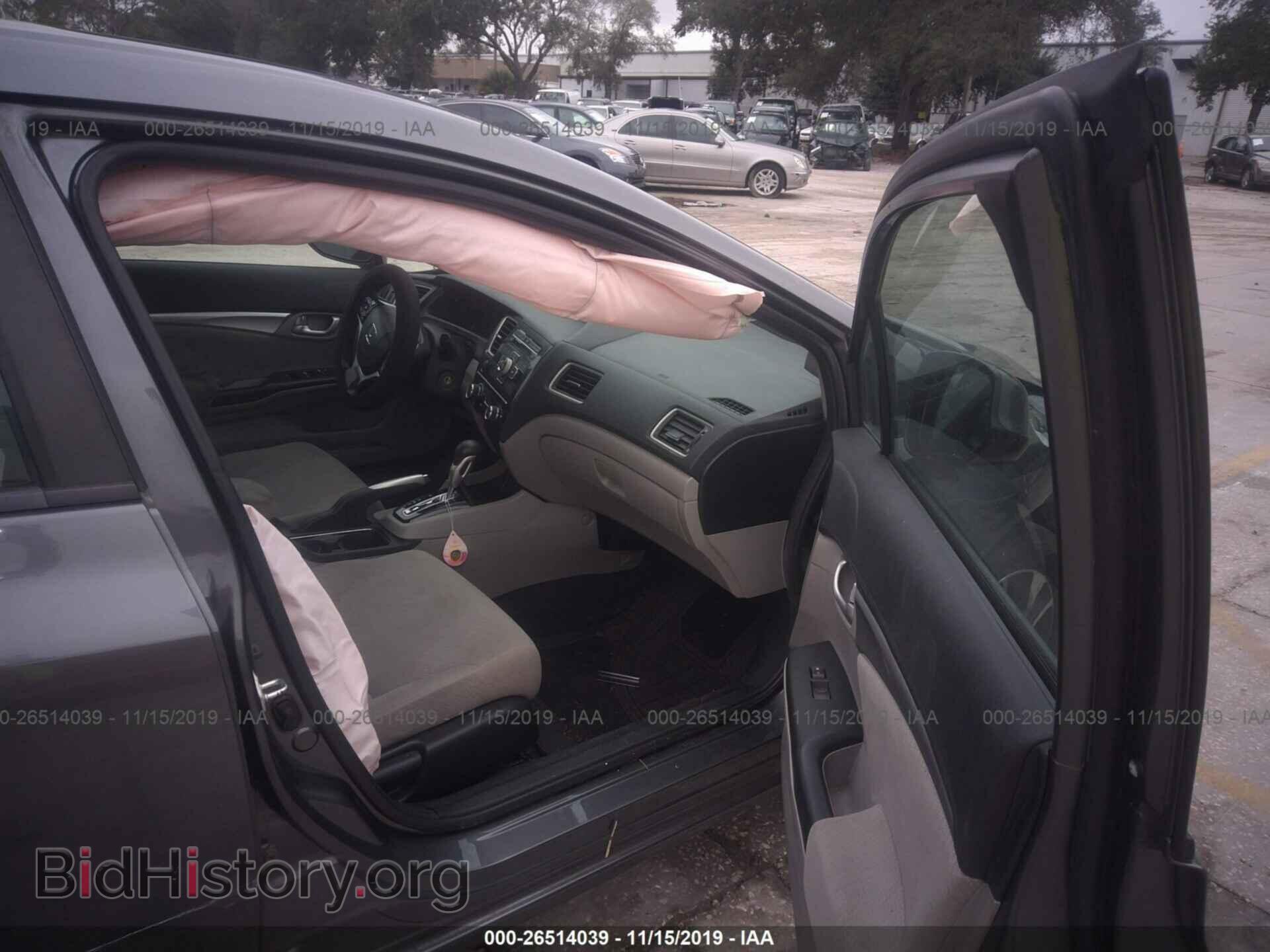 2013 HONDA CIVIC - VIN: 19XFB2F85DE243135 - Фото 5
