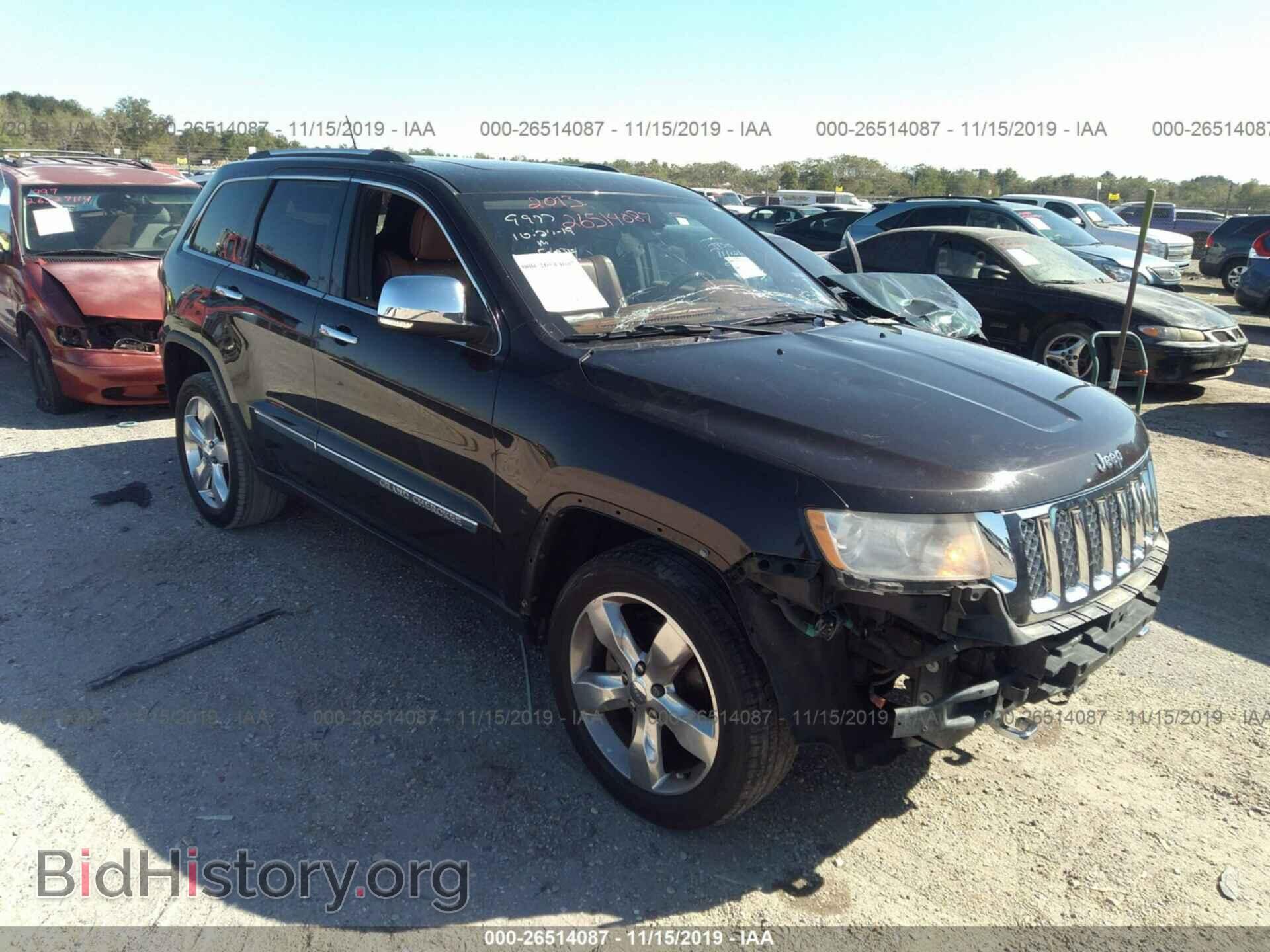 Photo 1C4RJECT4DC569977 - JEEP GRAND CHEROKEE 2013