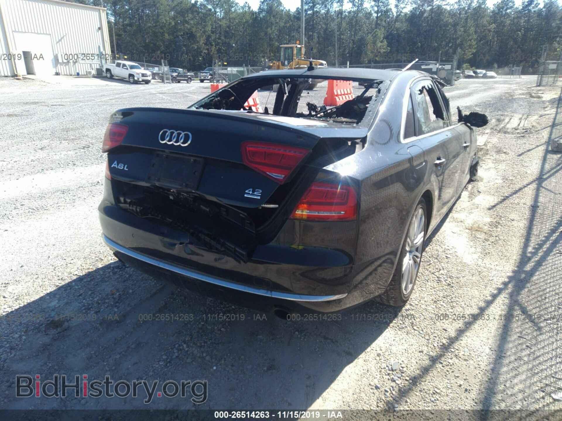 2011 AUDI A8 - VIN: WAURVAFD3BN004037 - Фото 4