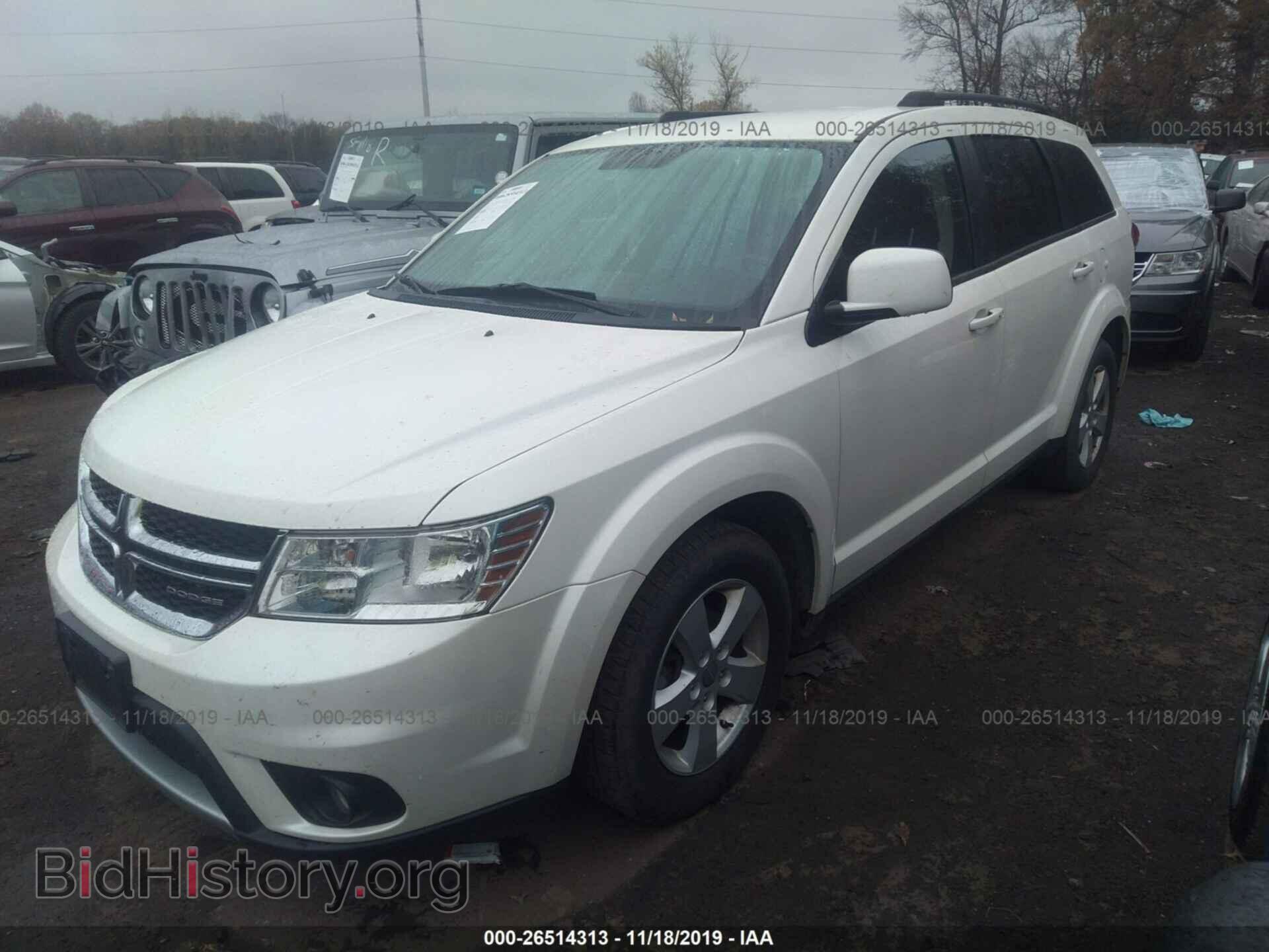 2012 DODGE JOURNEY - VIN: 3C4PDDBG7CT217332 - Фото 2