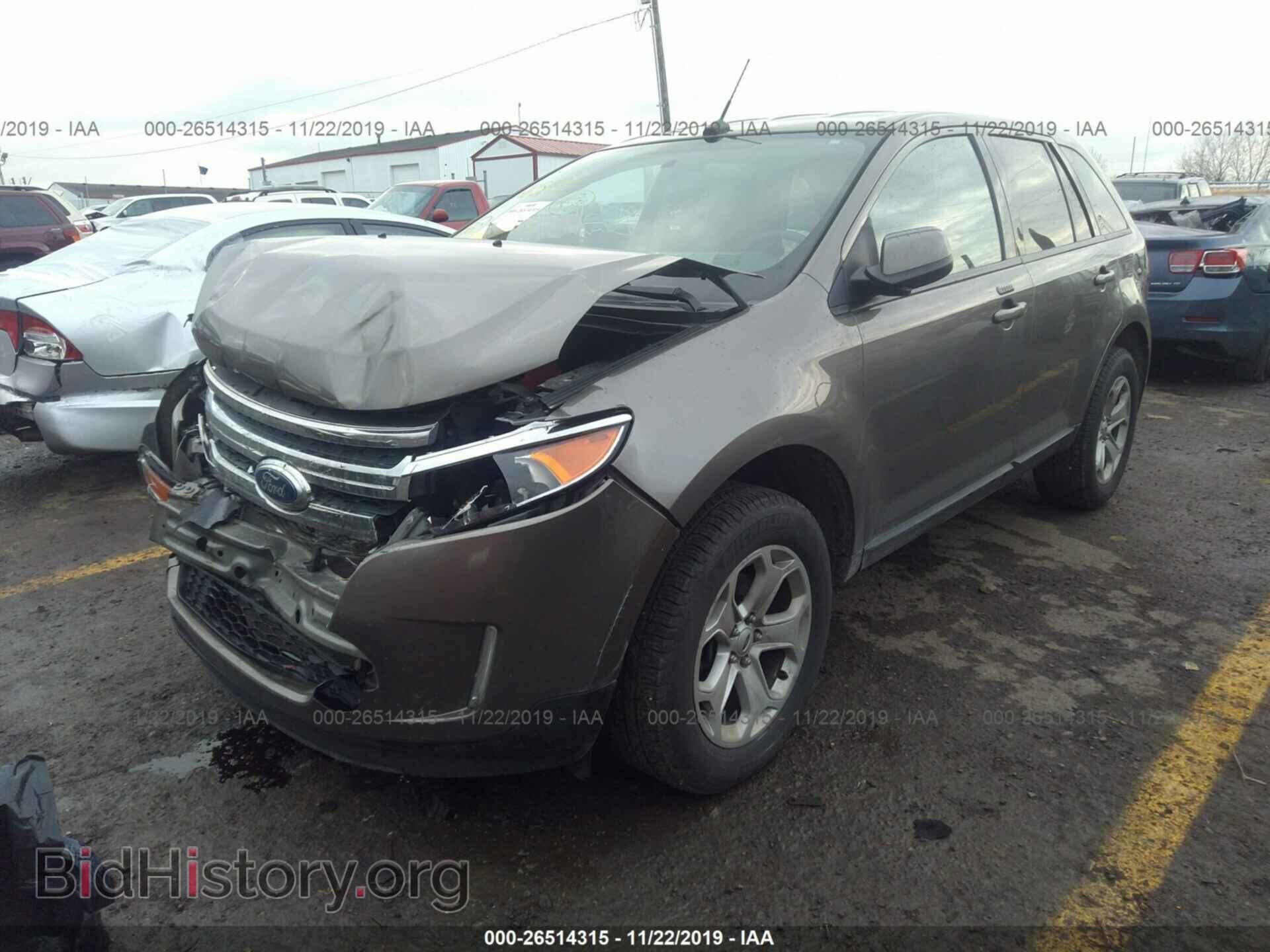 2014 FORD EDGE - VIN: 2FMDK3JC0EBB03796 - Фото 2
