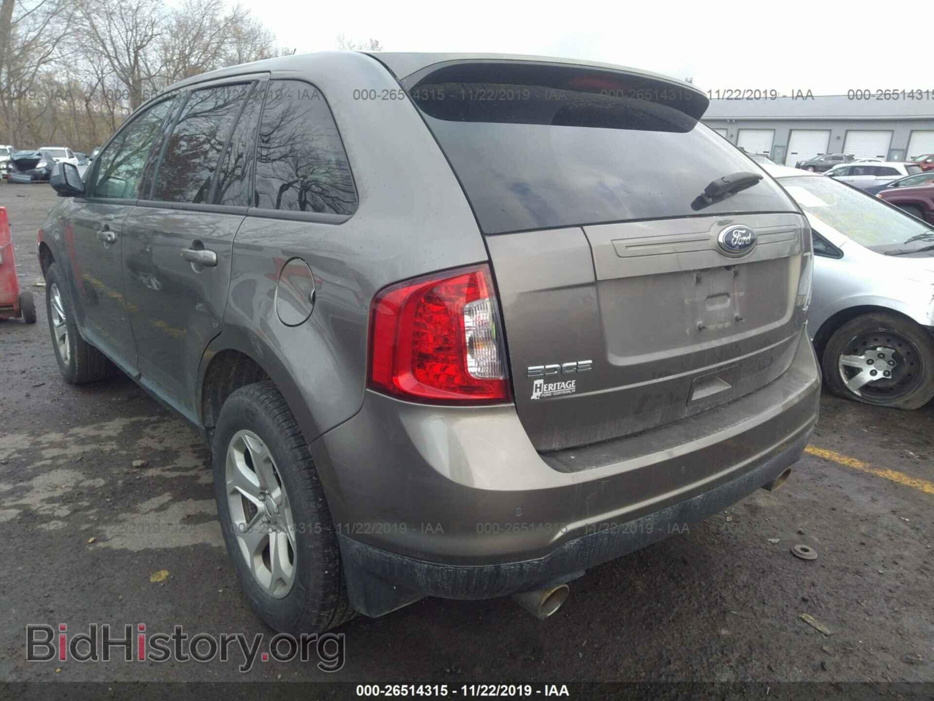 2014 FORD EDGE - VIN: 2FMDK3JC0EBB03796 - Фото 3