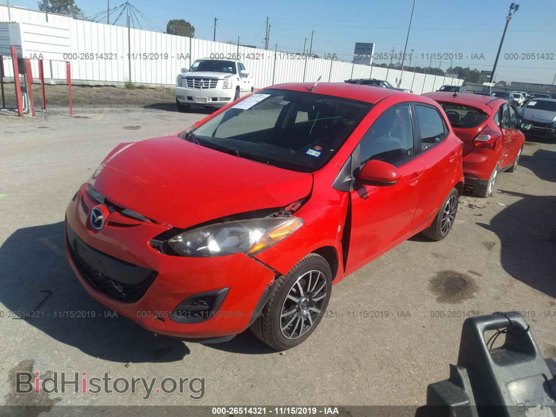 2012 Mazda Mazda2 - VIN: JM1DE1KY2C0149686 - Photo 2