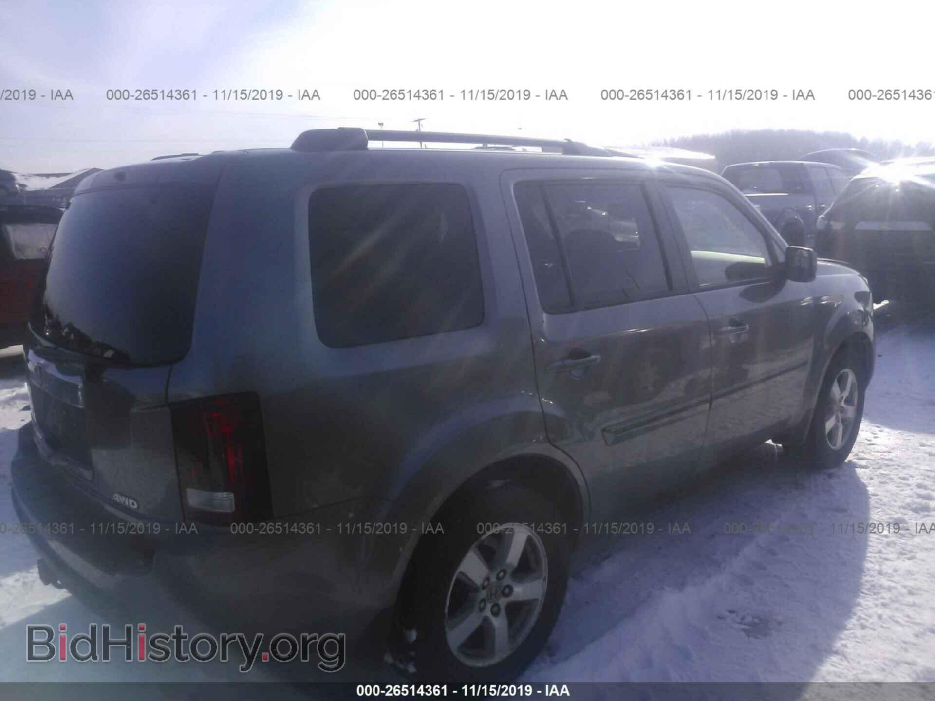 2009 HONDA PILOT - VIN: 5FNYF48699B010462 - Фото 4