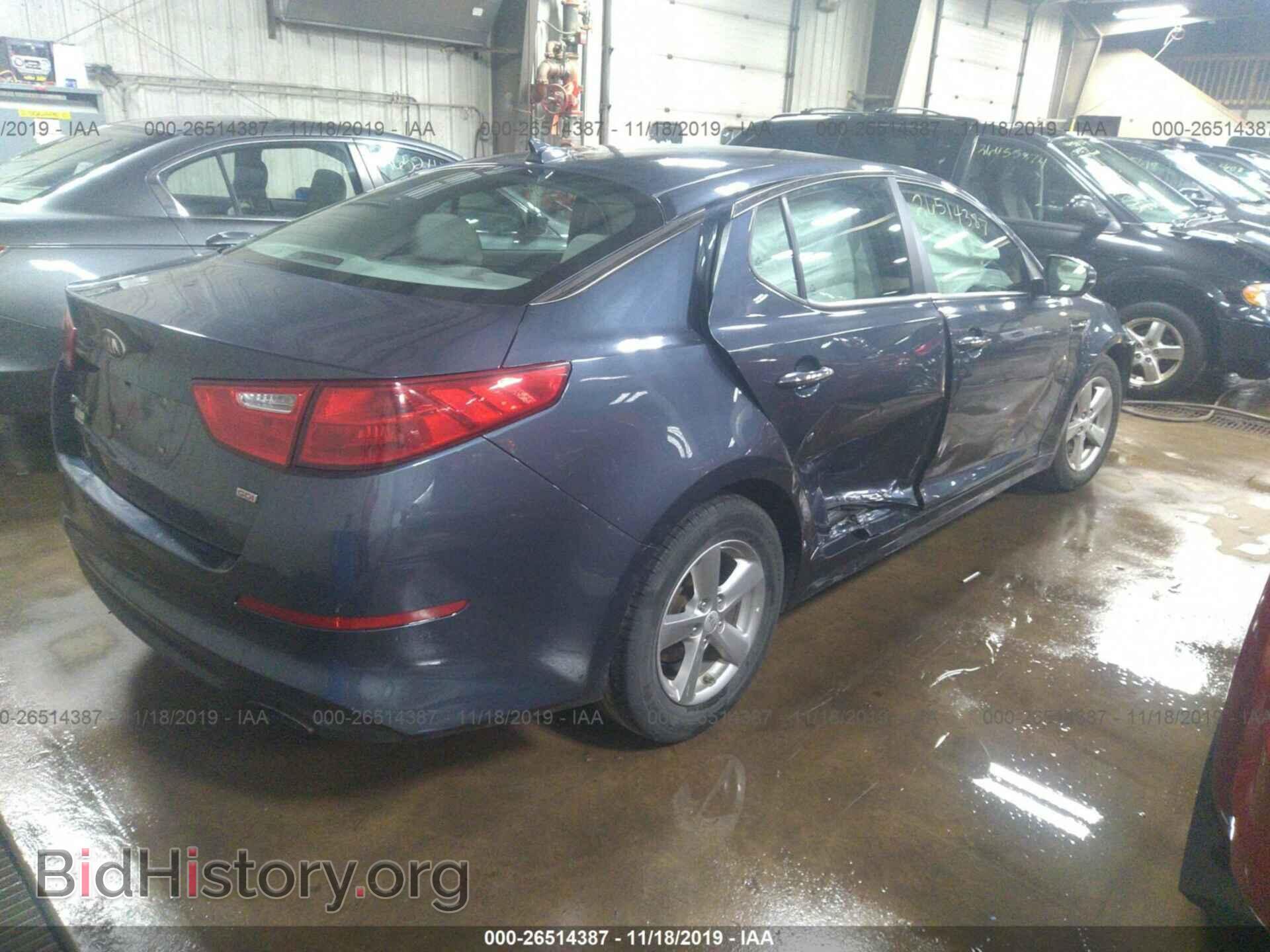 2015 KIA OPTIMA - VIN: 5XXGM4A75FG372723 - Фото 4
