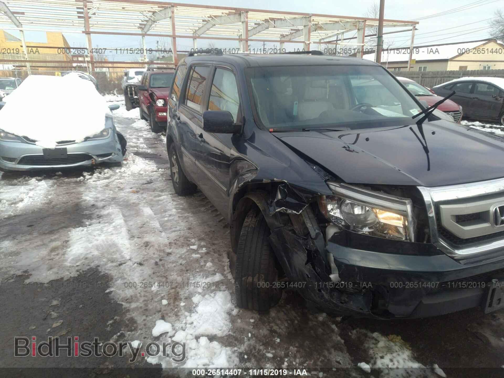 Фотография 5FNYF4H95BB083313 - HONDA PILOT 2011