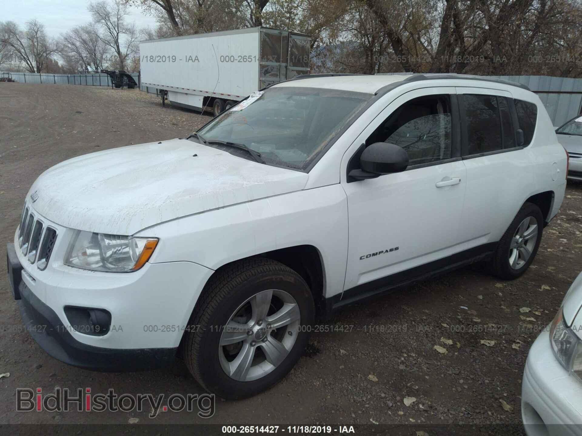 2012 JEEP COMPASS - VIN: 1C4NJCBA2CD627273 - Фото 2