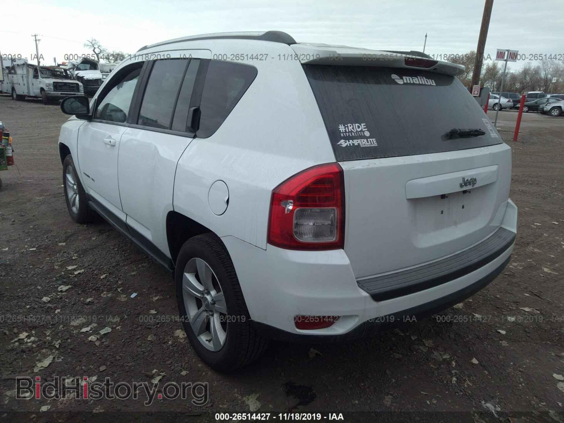 2012 JEEP COMPASS - VIN: 1C4NJCBA2CD627273 - Фото 3
