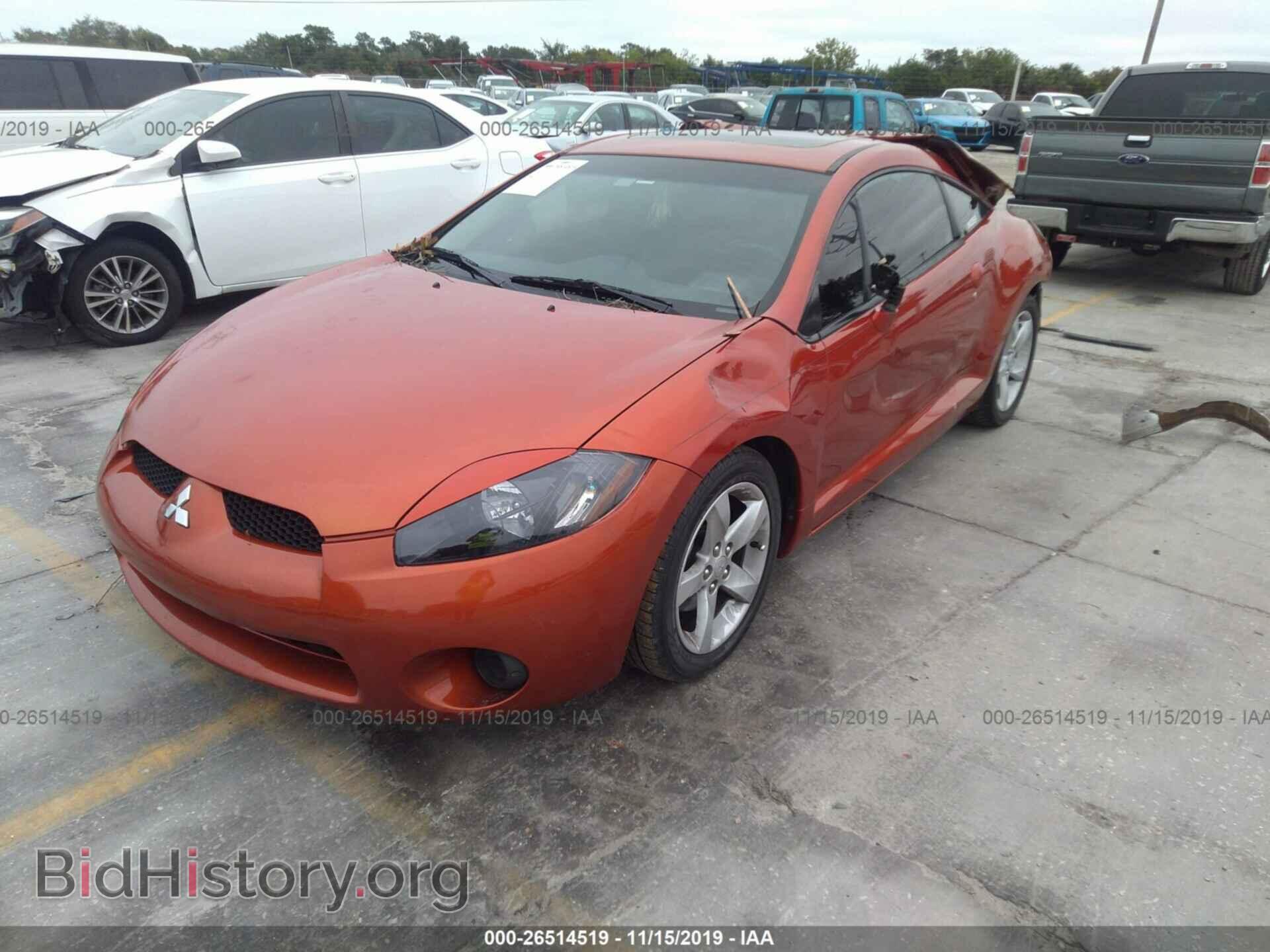2006 MITSUBISHI ECLIPSE - VIN: 4A3AK24F76E053005 - Photo 2