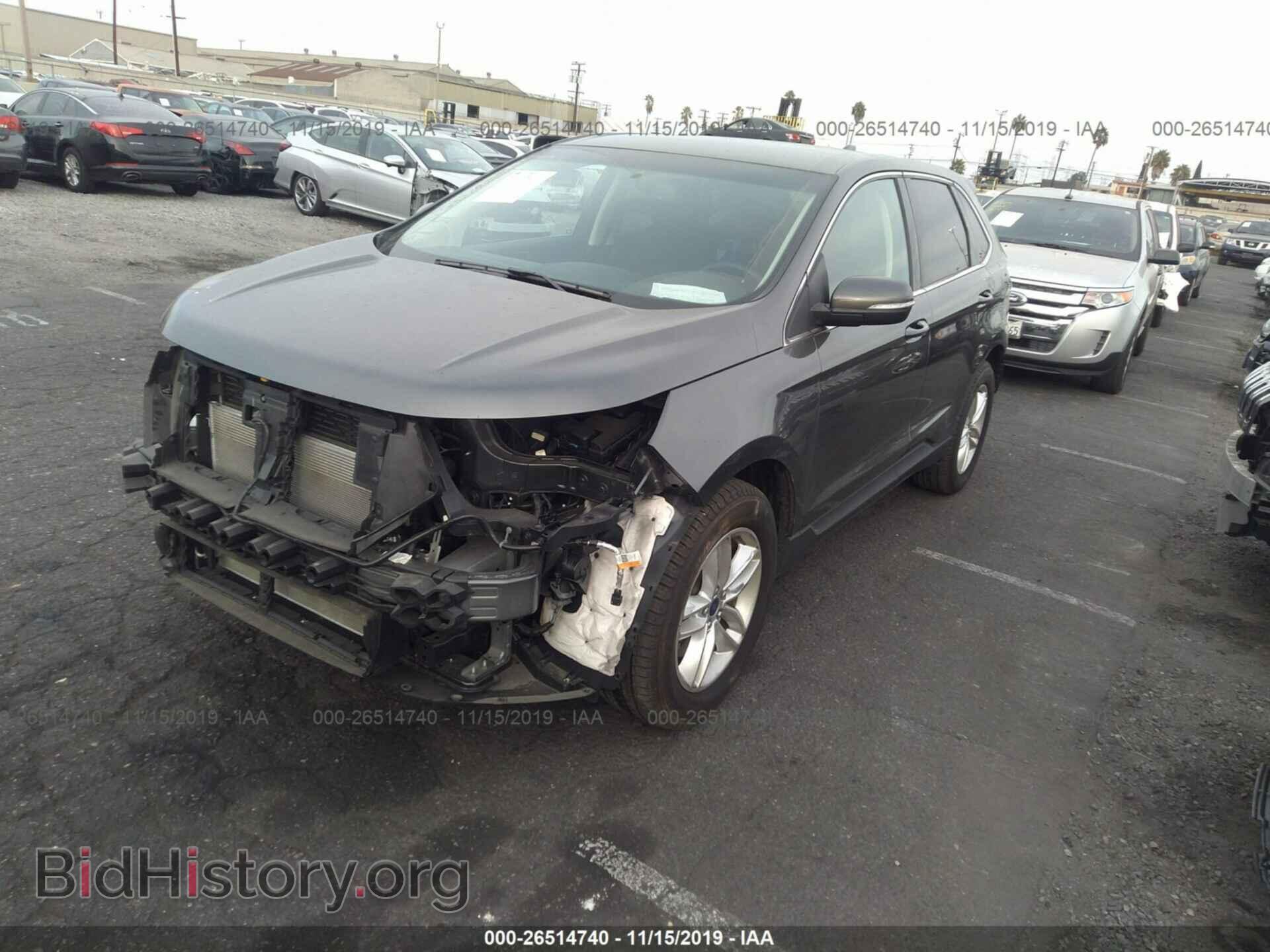 2017 FORD EDGE - VIN: 2FMPK4J88HBB37665 - Фото 2