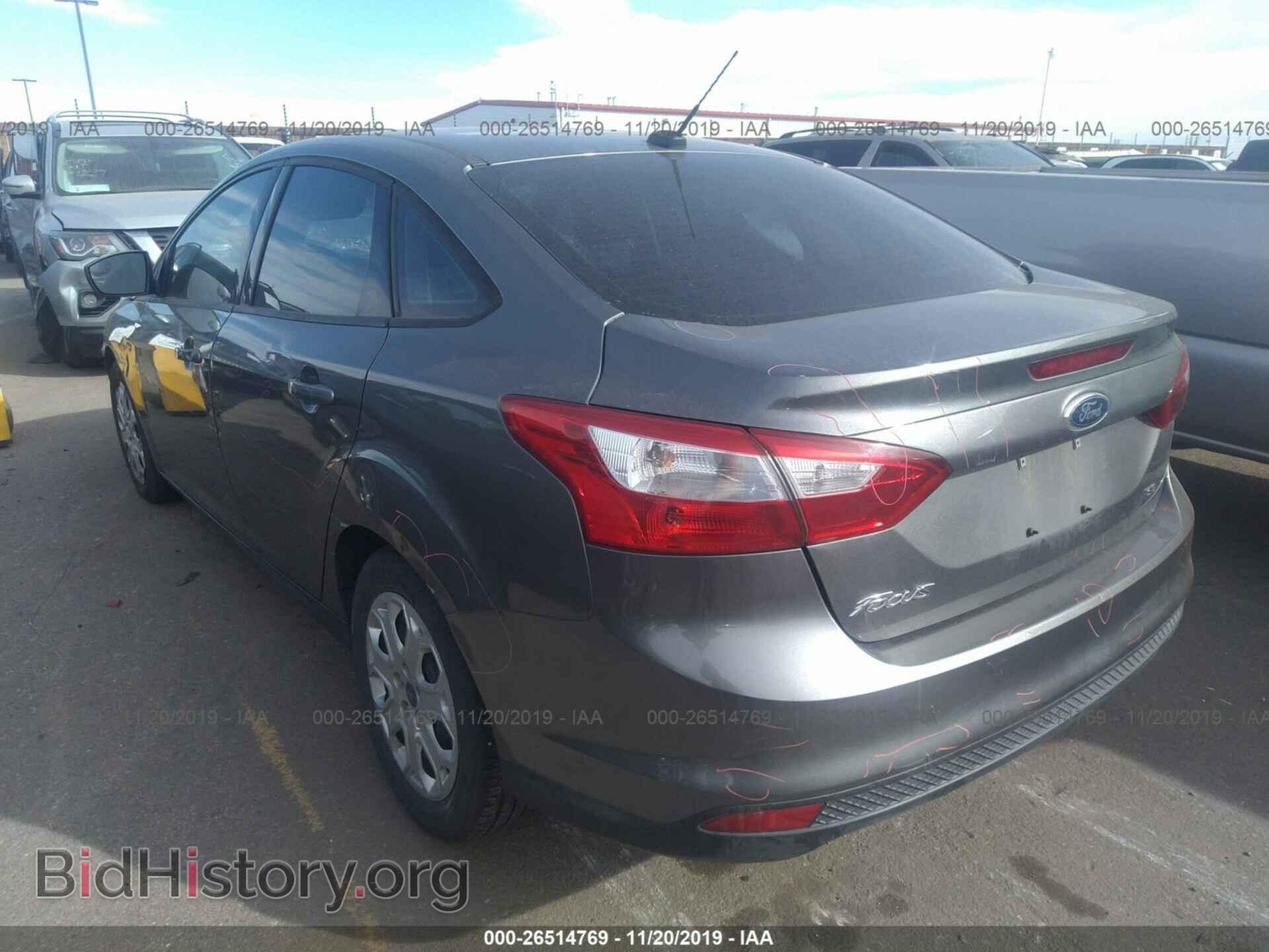 2012 FORD FOCUS - VIN: 1FAHP3F29CL314361 - Photo 3