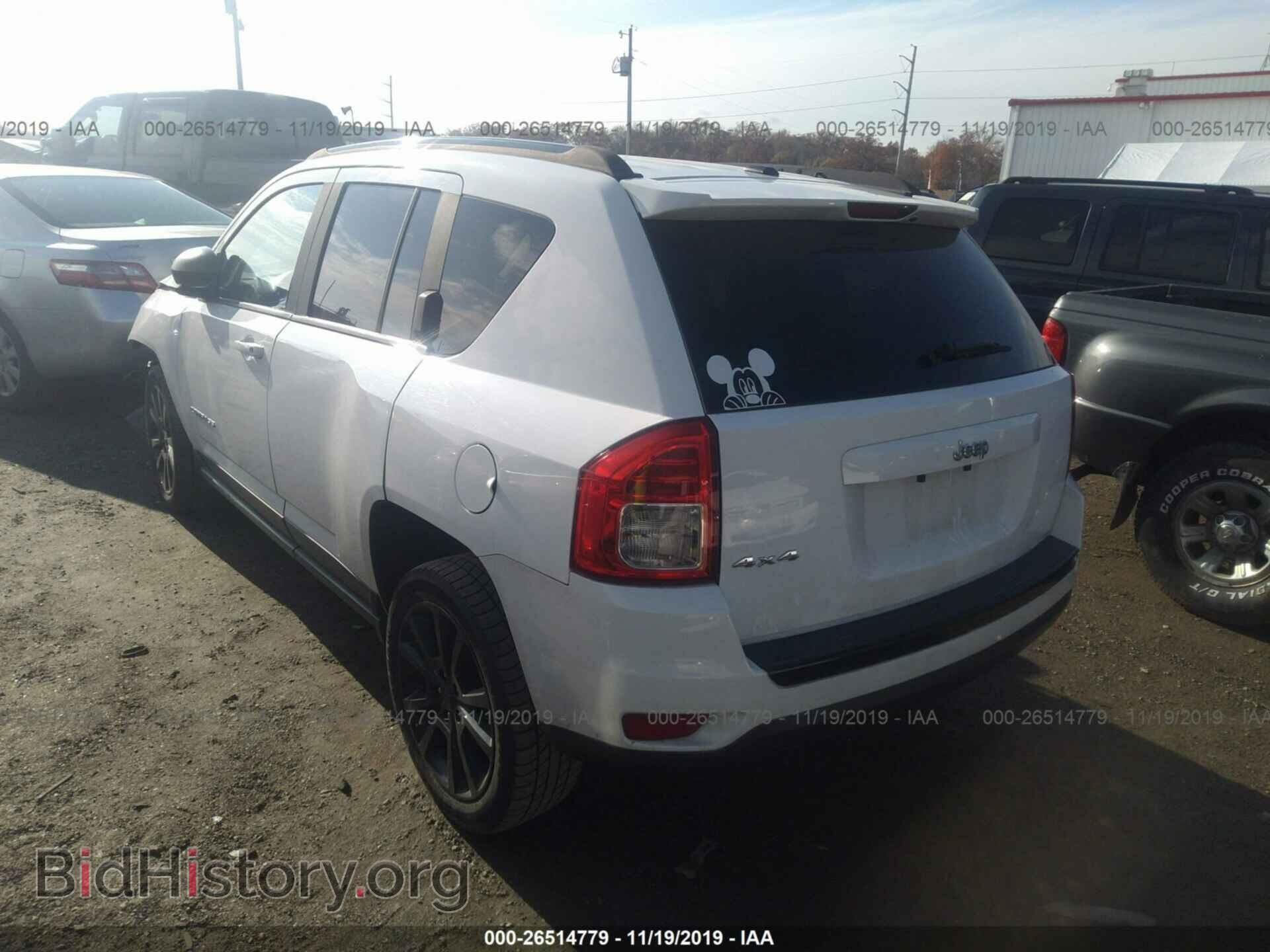 2012 JEEP COMPASS - VIN: 1C4NJDEB3CD698007 - Фото 3