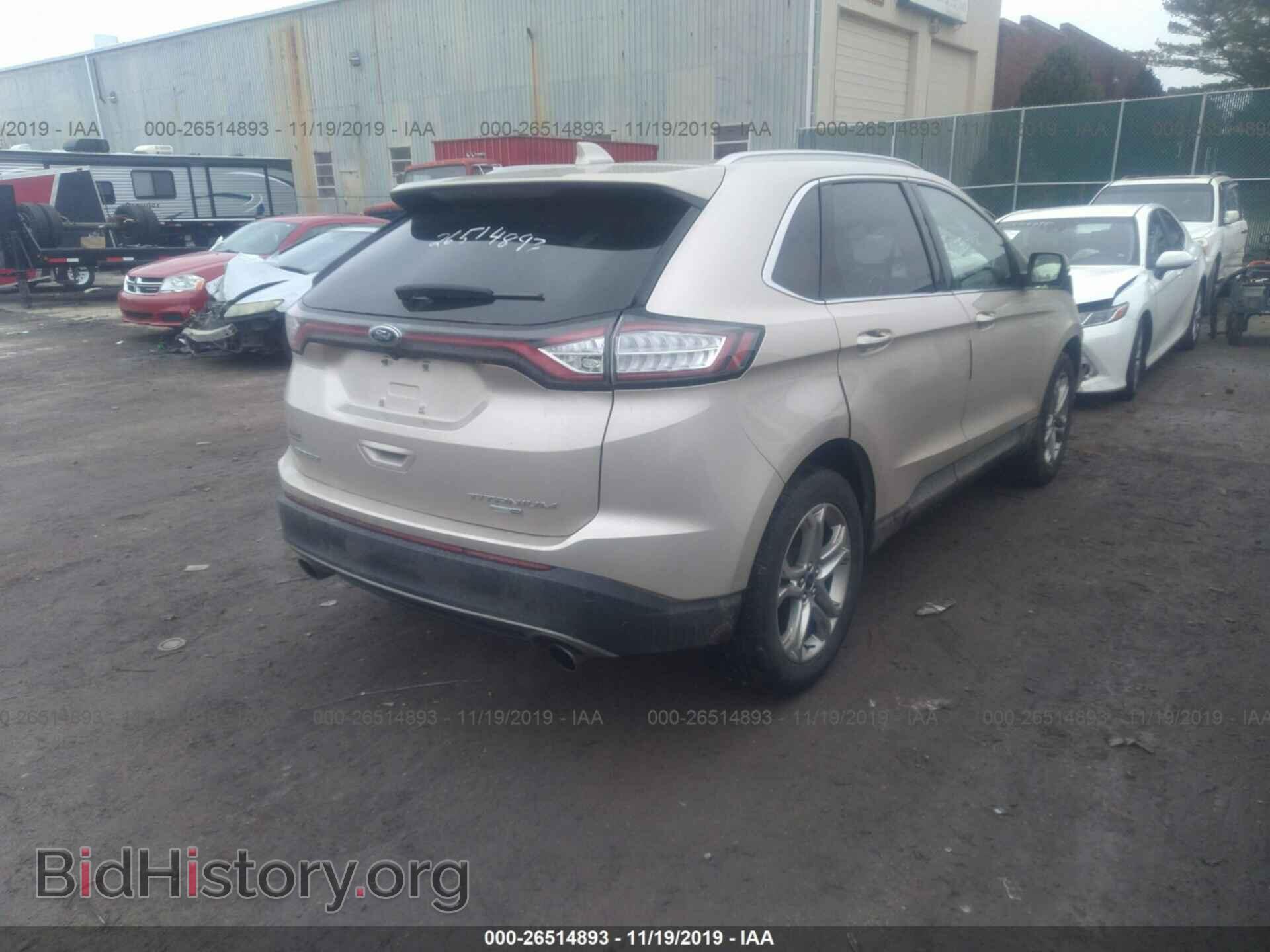 2017 FORD EDGE - VIN: 2FMPK4K91HBC04324 - Фото 4
