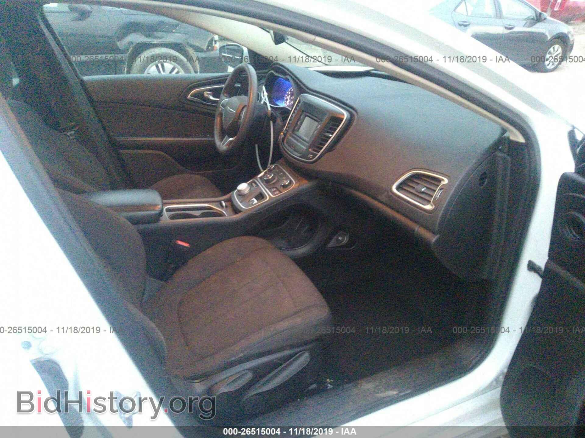 2016 CHRYSLER 200 - VIN: 1C3CCCAB3GN141068 - Фото 5