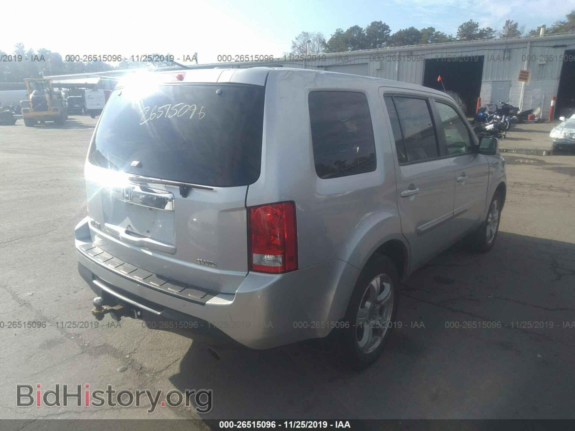 2012 HONDA PILOT - VIN: 5FNYF4H54CB042086 - Photo 4