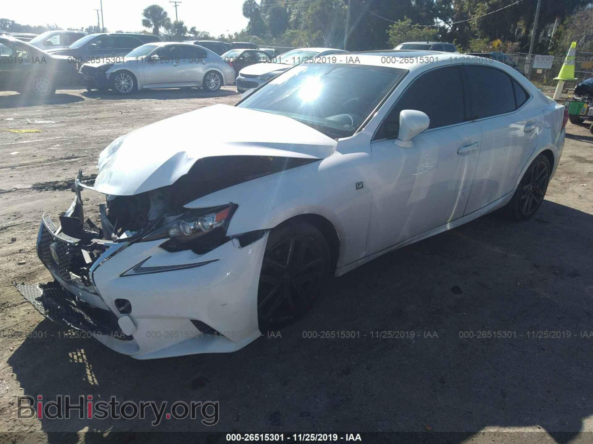 2015 LEXUS IS - VIN: JTHBF1D20F5056037 - Фото 2