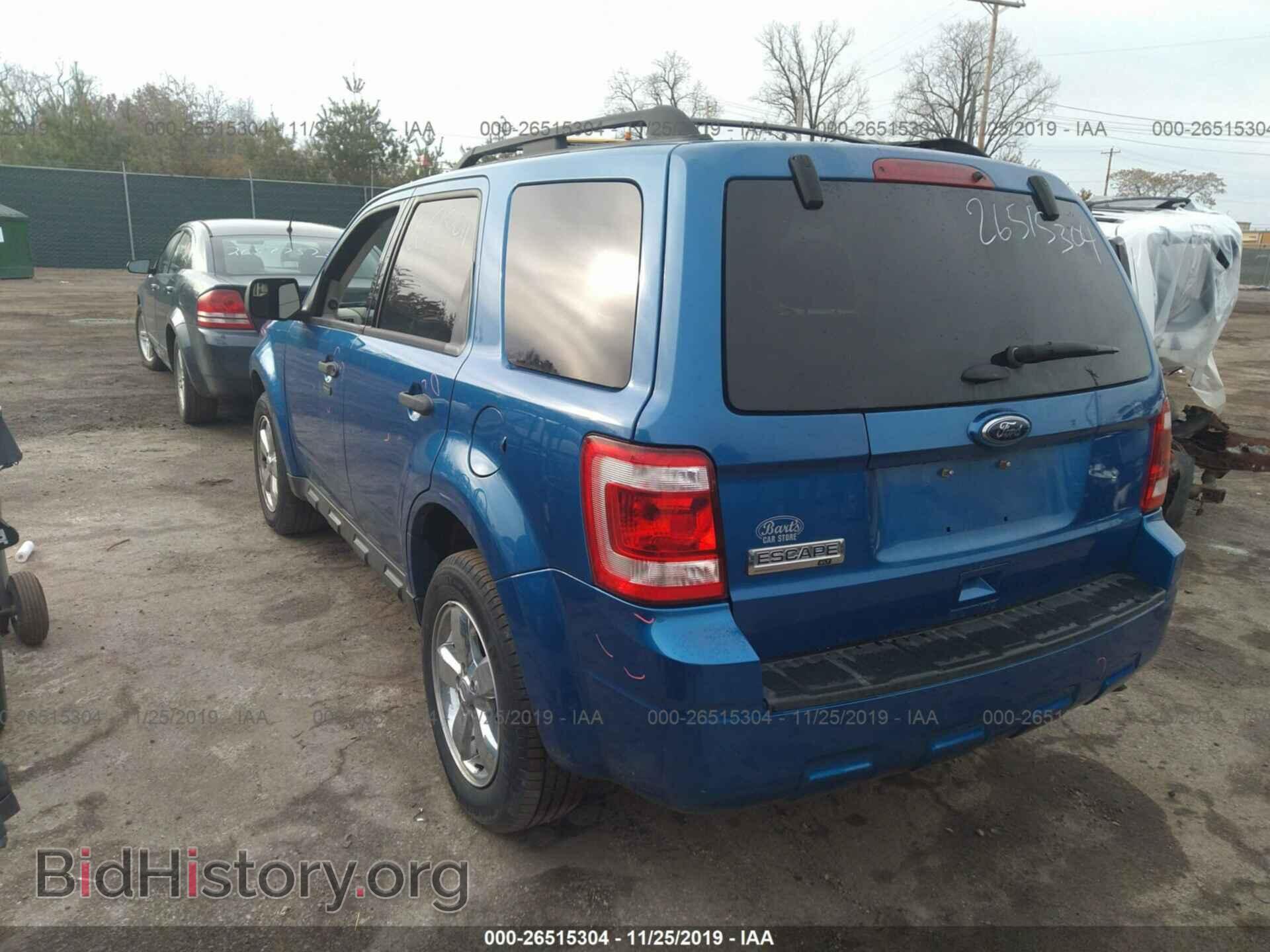 2011 FORD ESCAPE - VIN: 1FMCU9D7XBKB95086 - Photo 3