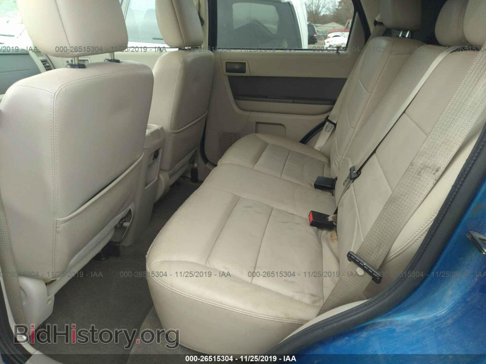 2011 FORD ESCAPE - VIN: 1FMCU9D7XBKB95086 - Photo 8