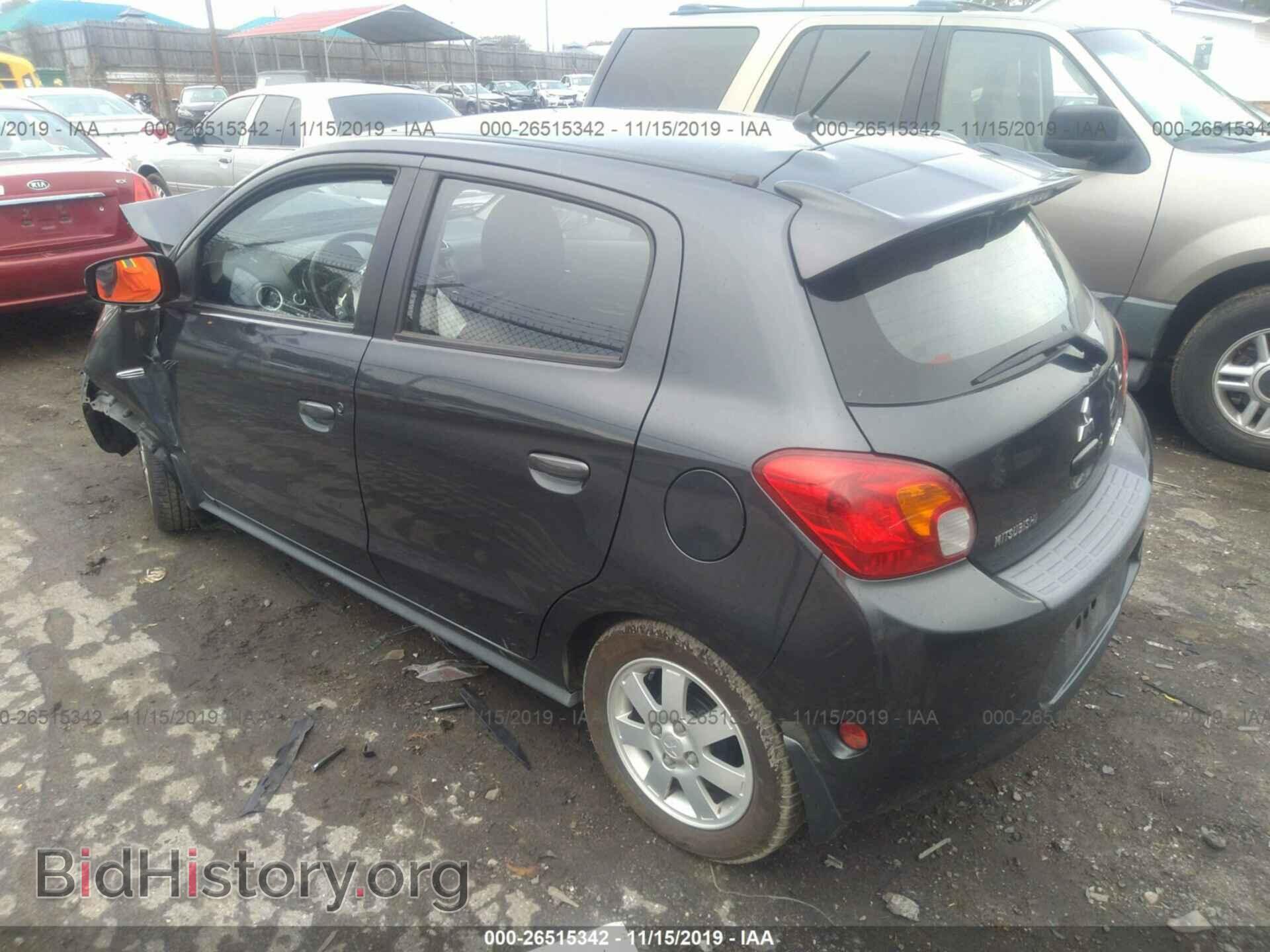 2015 MITSUBISHI MIRAGE - VIN: ML32A4HJ4FH009436 - Фото 3