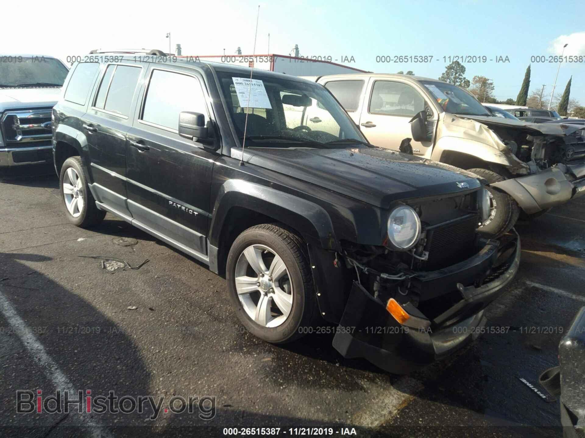 Фотография 1C4NJPFB7CD551298 - JEEP PATRIOT 2012