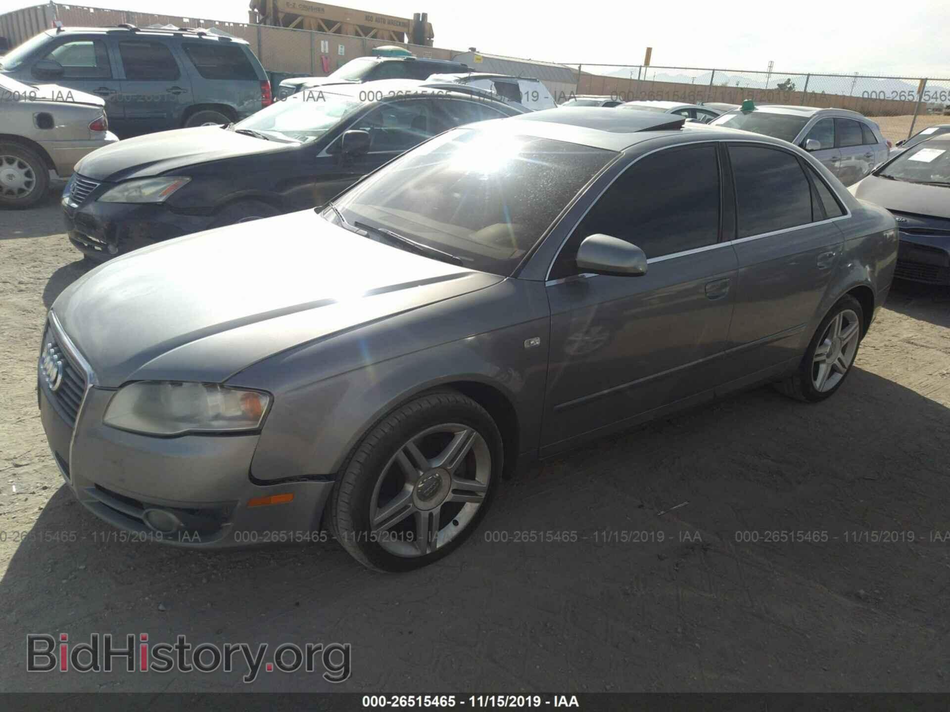 2006 AUDI A4 - VIN: WAUAF78E16A247801 - Фото 2