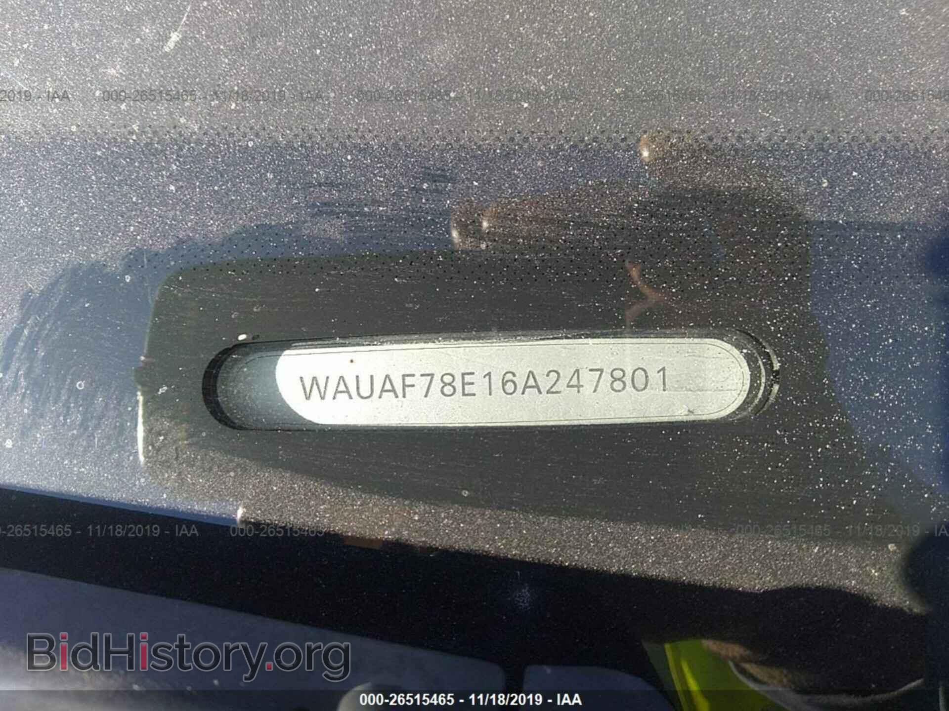 2006 AUDI A4 - VIN: WAUAF78E16A247801 - Фото 9