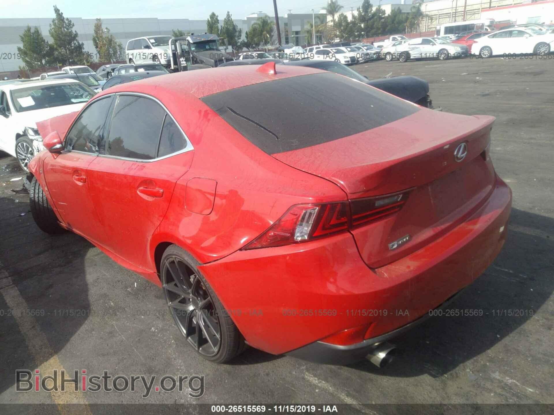 2016 LEXUS IS - VIN: JTHBA1D2XG5018704 - Фото 3