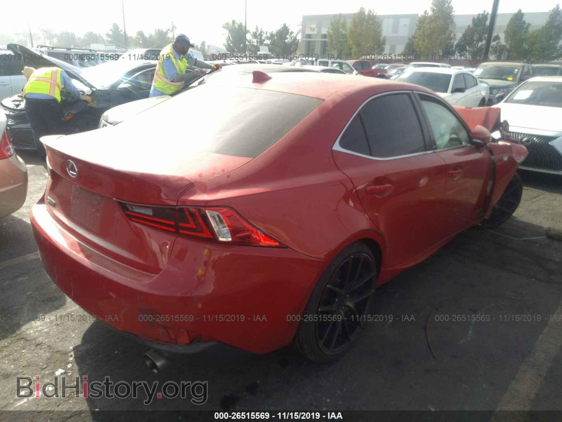2016 LEXUS IS - VIN: JTHBA1D2XG5018704 - Фото 4