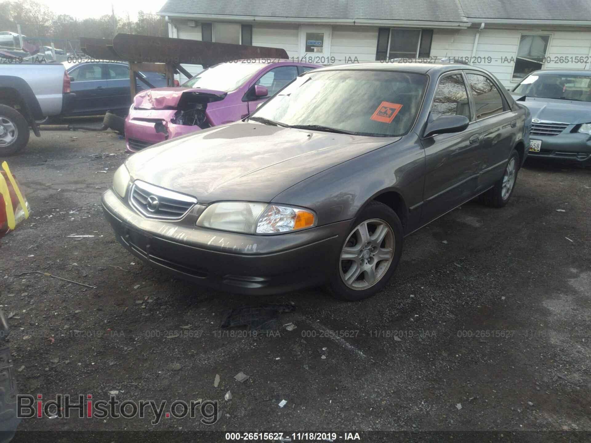 2000 MAZDA 626 - VIN: 1YVGF22D4Y5154969 - Фото 2