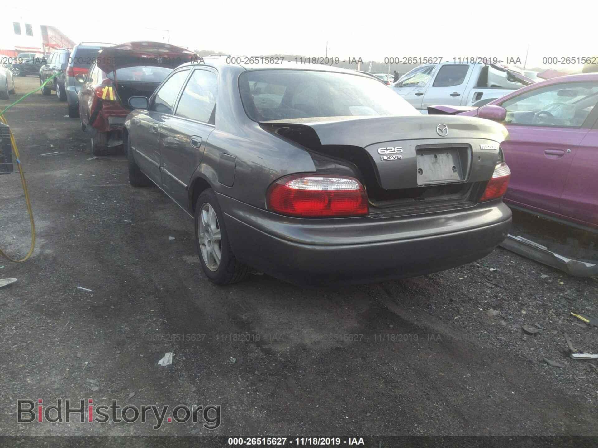 2000 MAZDA 626 - VIN: 1YVGF22D4Y5154969 - Фото 3