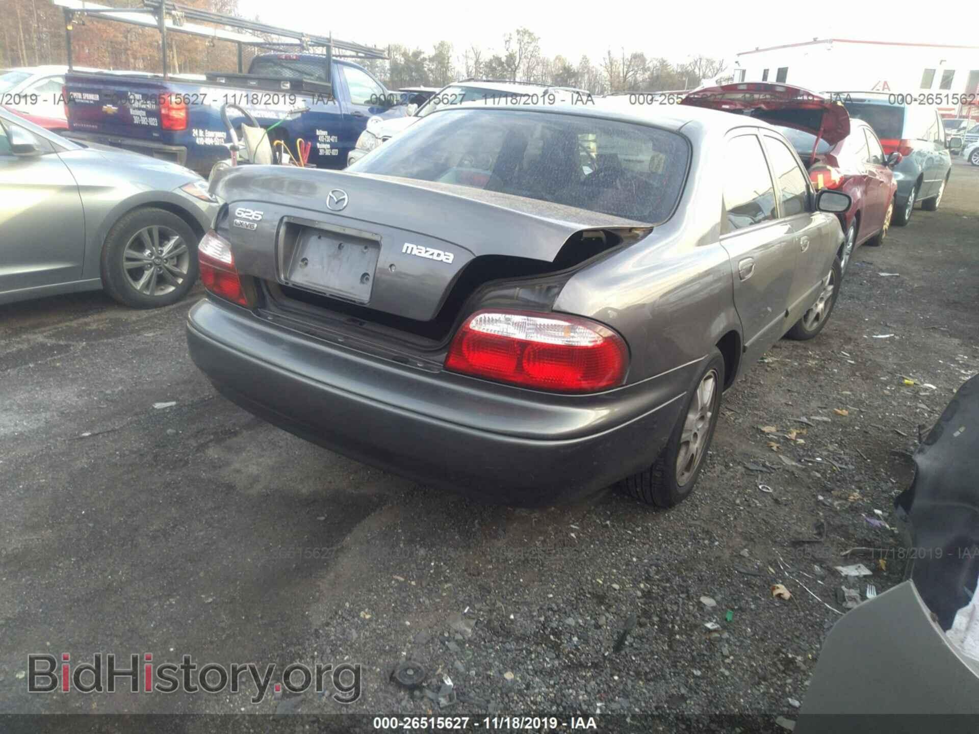 2000 MAZDA 626 - VIN: 1YVGF22D4Y5154969 - Фото 4