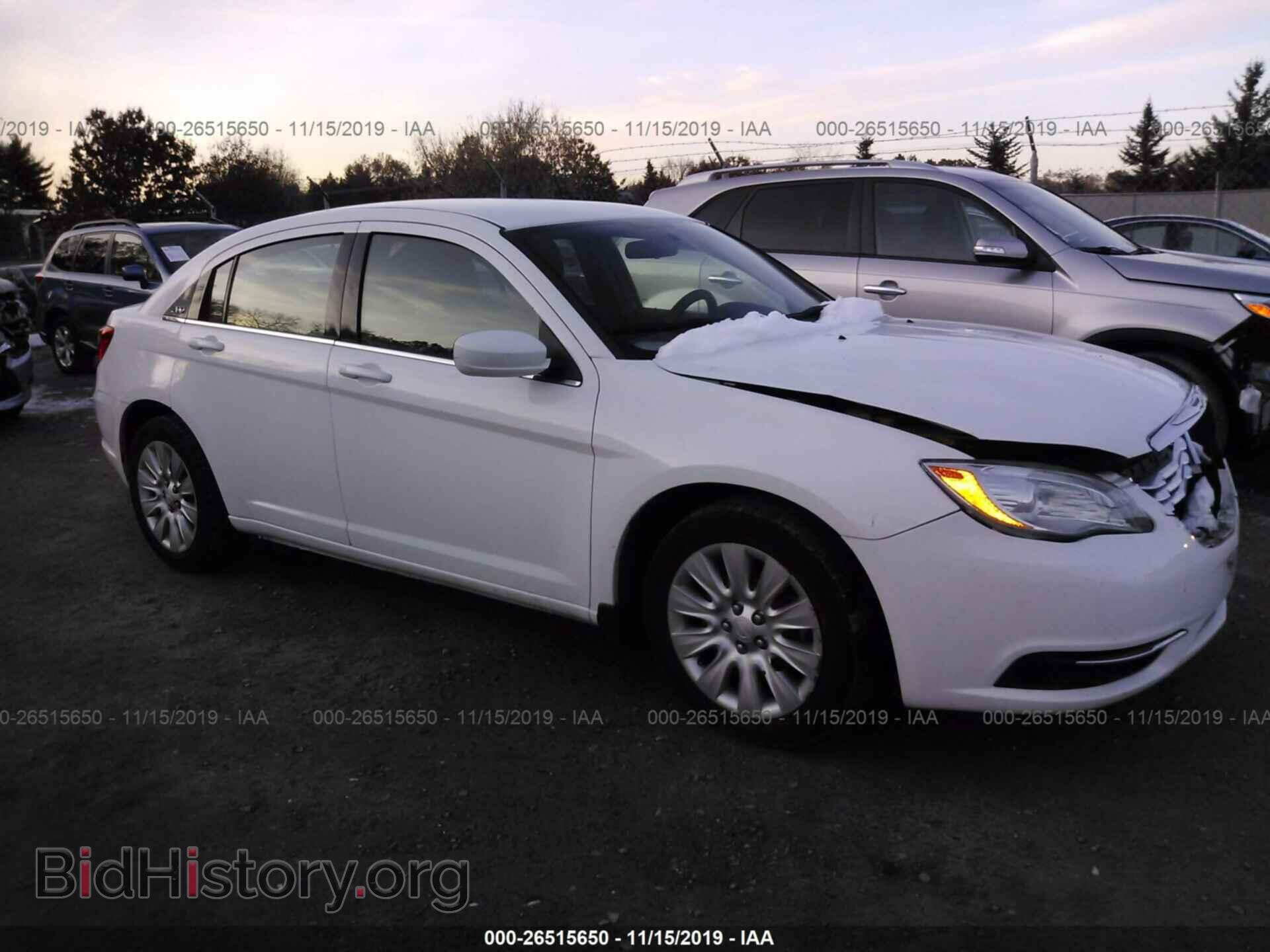 Фотография 1C3CCBAB2EN194688 - CHRYSLER 200 2014