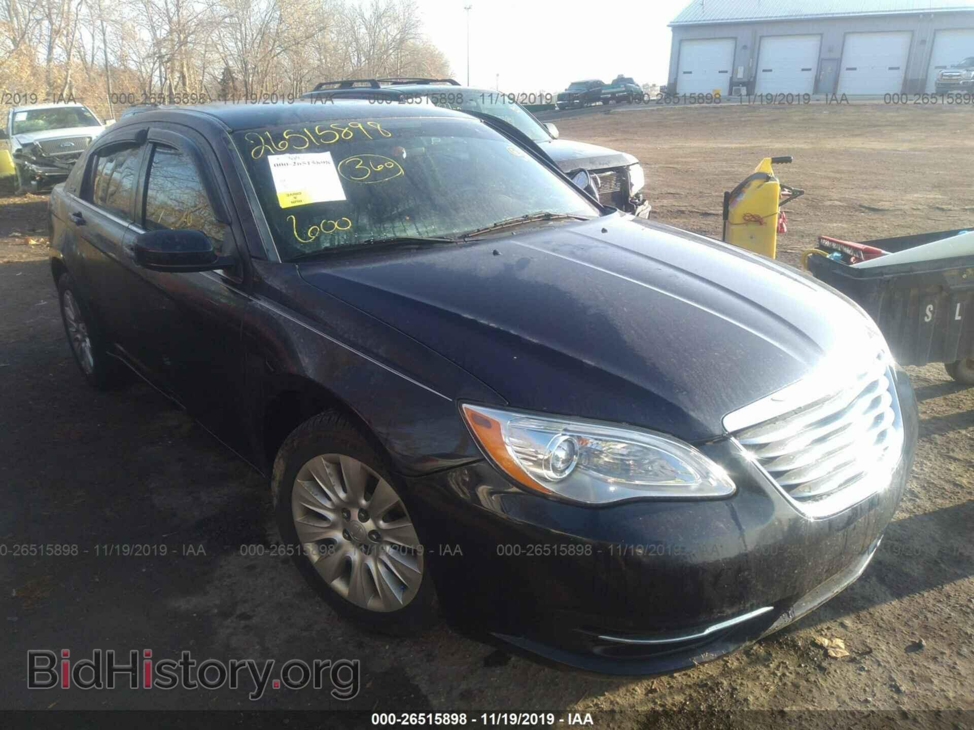 Фотография 1C3CCBAB8CN172238 - CHRYSLER 200 2012