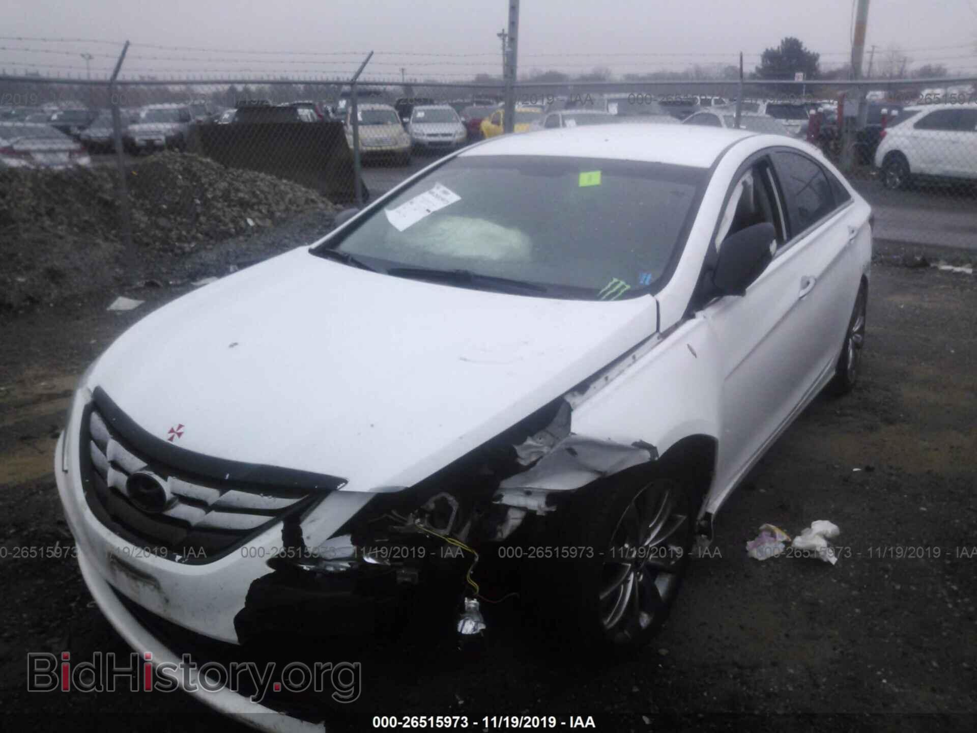 2012 HYUNDAI SONATA - VIN: 5NPEC4AC8CH443193 - Фото 2