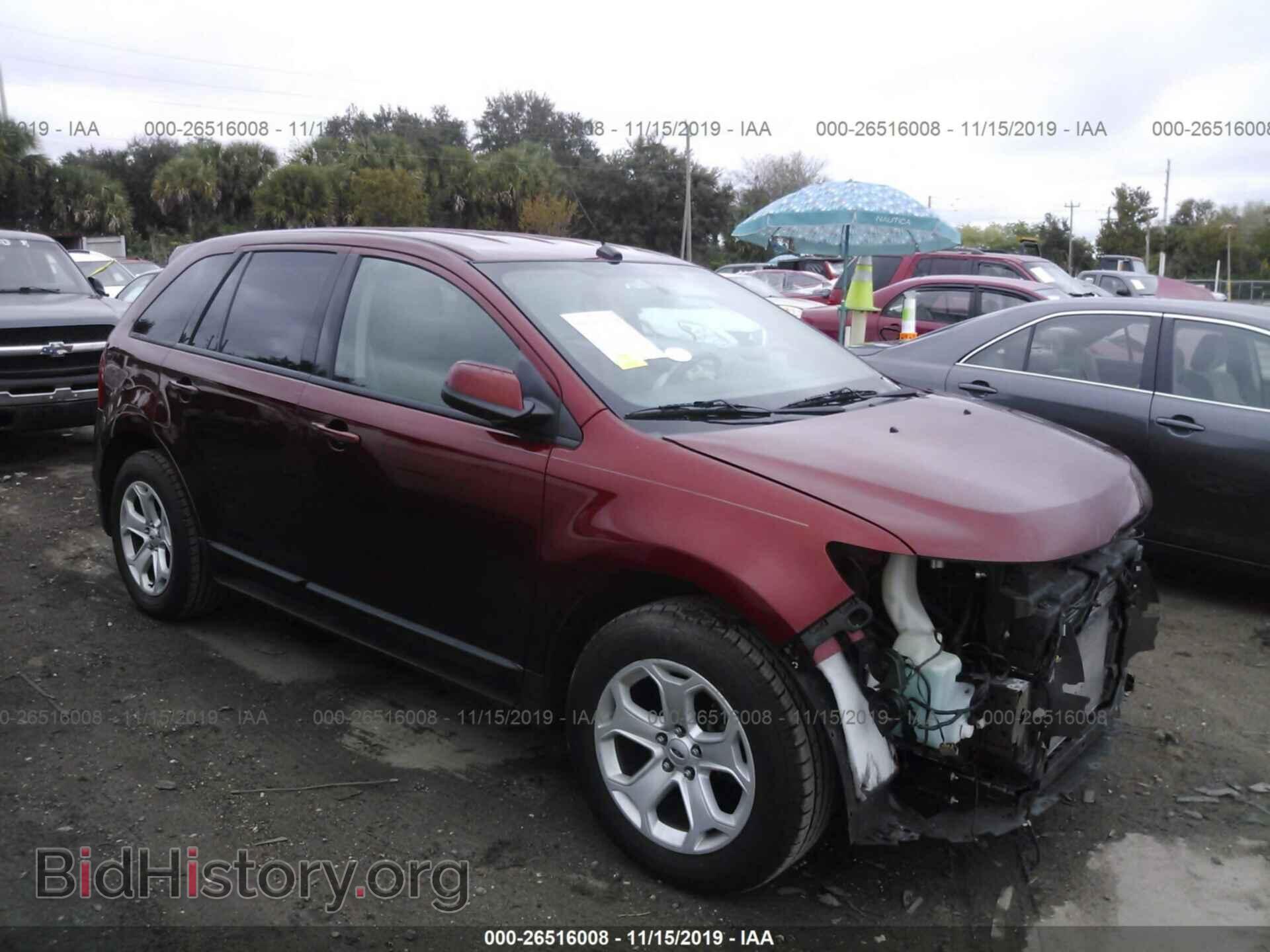 Фотография 2FMDK3J90EBA09180 - FORD EDGE 2014