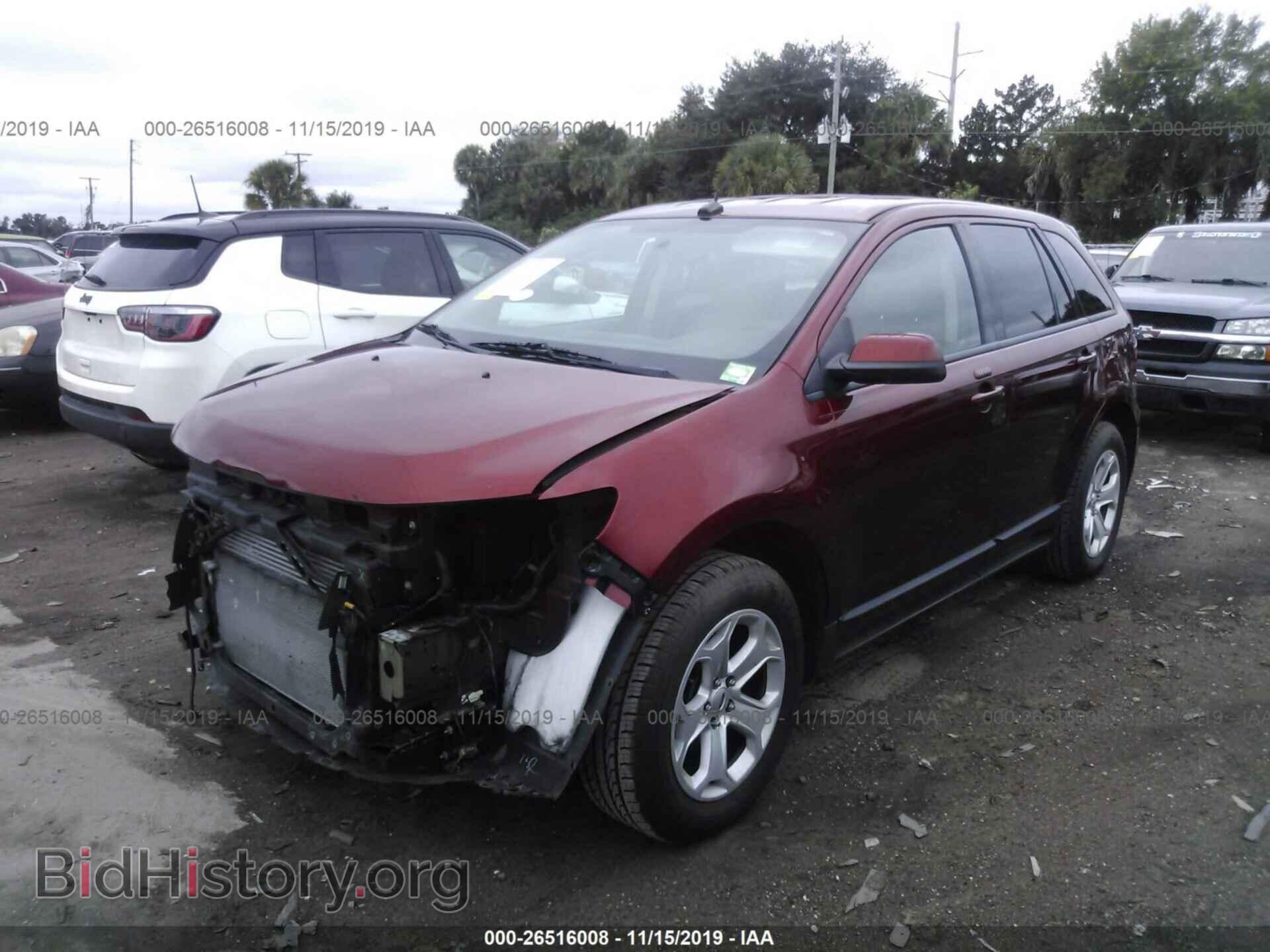 2014 FORD EDGE - VIN: 2FMDK3J90EBA09180 - Фото 2